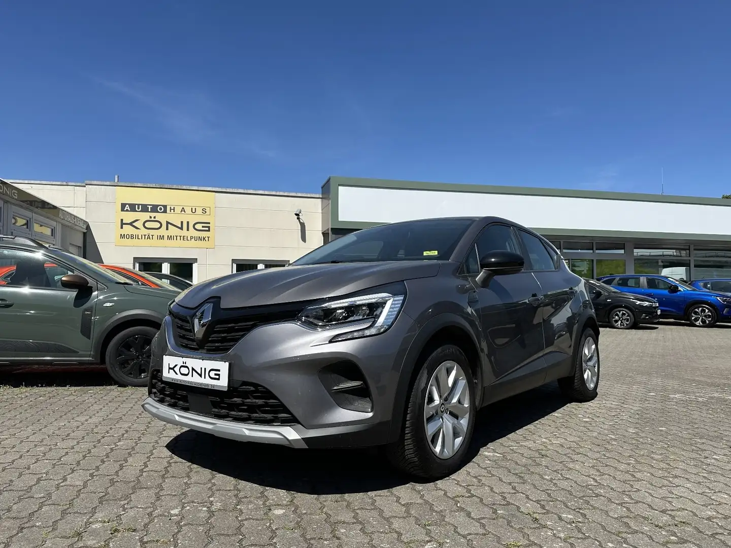Renault Captur 1.0 TCe 90 EQUILIBRE KLIMA*NAVI*Tempomat Grau - 1