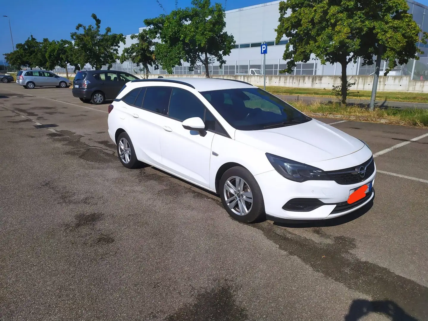 Opel Astra Sports Tourer 1.5 cdti Elegance Bianco - 2