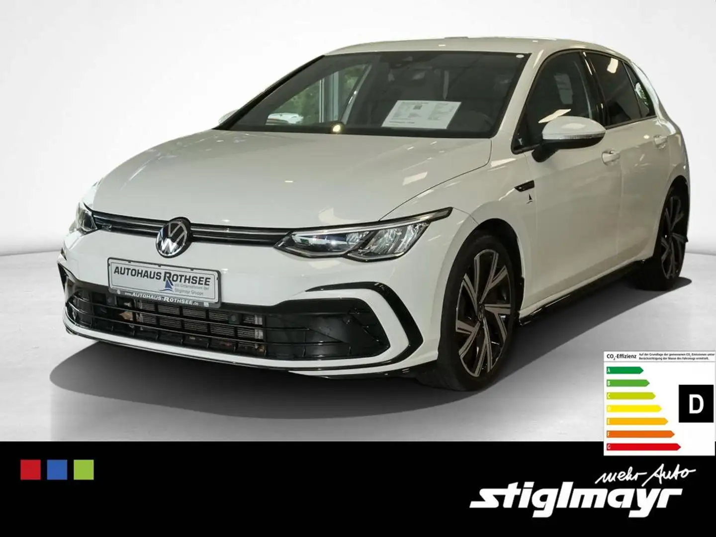 Volkswagen Golf R-Line 2.0 TDI DSG ACC+AHK+LED+NAVI+Alu-18` Blanc - 1