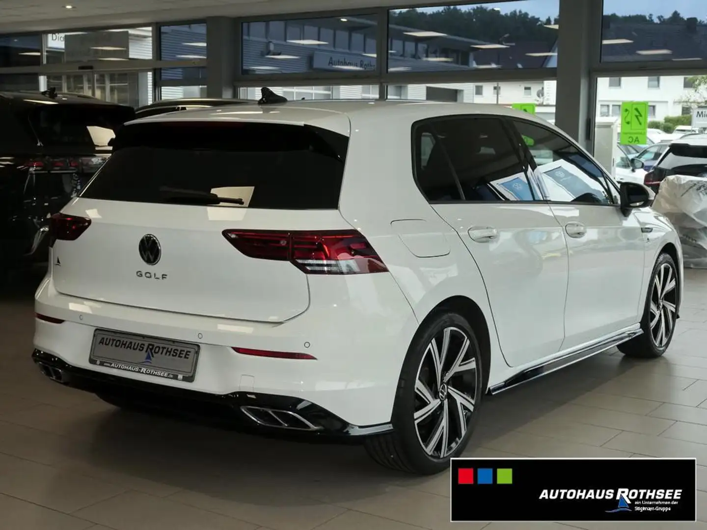Volkswagen Golf R-Line 2.0 TDI DSG ACC+AHK+LED+NAVI+Alu-18` Blanc - 2