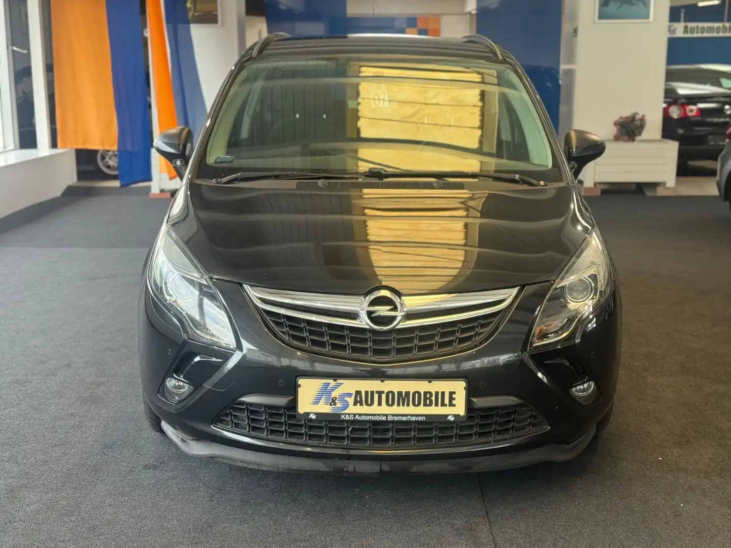 Opel Zafira C Tourer Active*7-SITZER*GEWERBE&EXPORT* Zwart - 2
