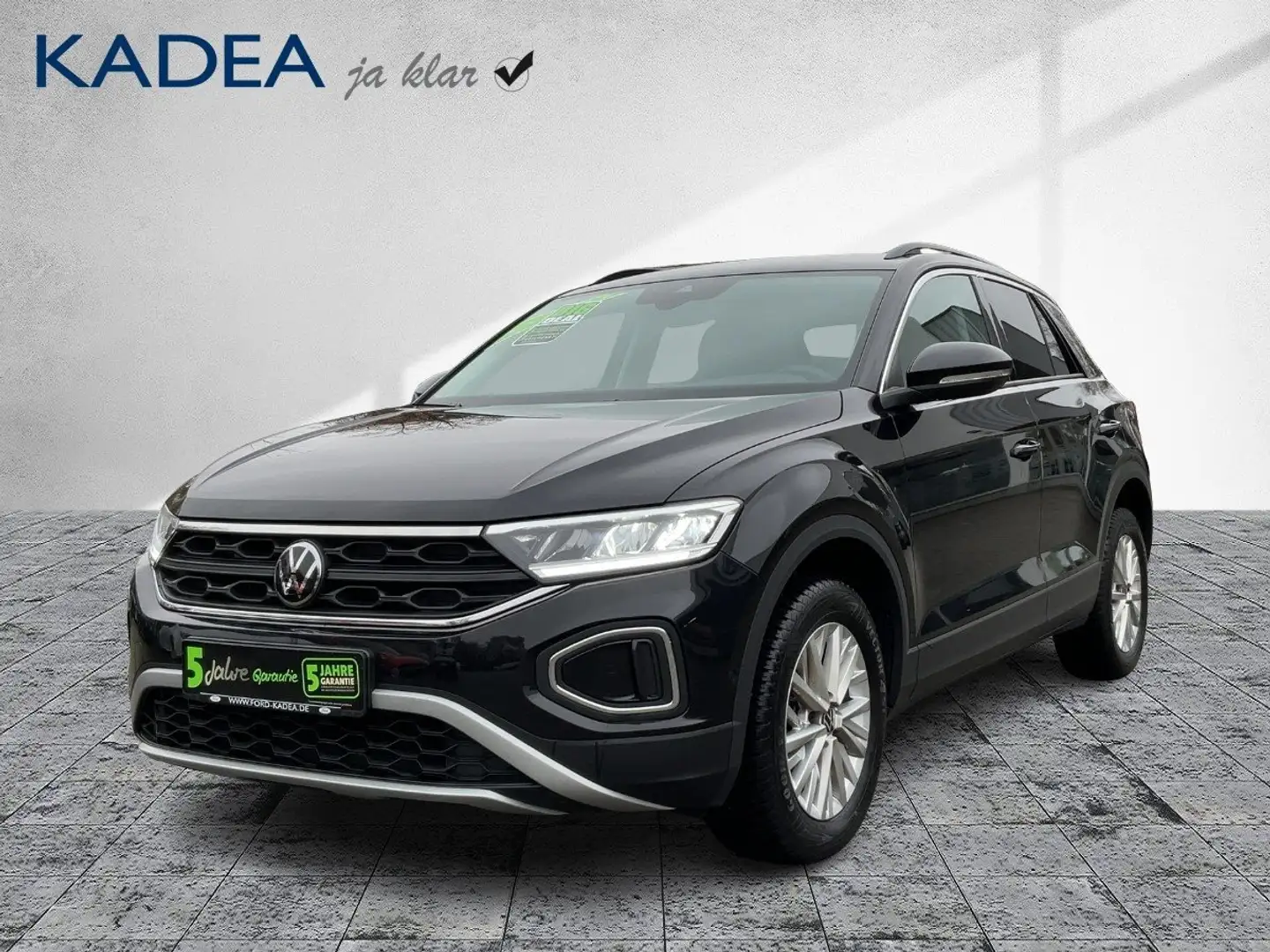 Volkswagen T-Roc 1.0 TSI Life LED+SHZ+KLIMAAT+PDC+CARPLAY Blau - 2