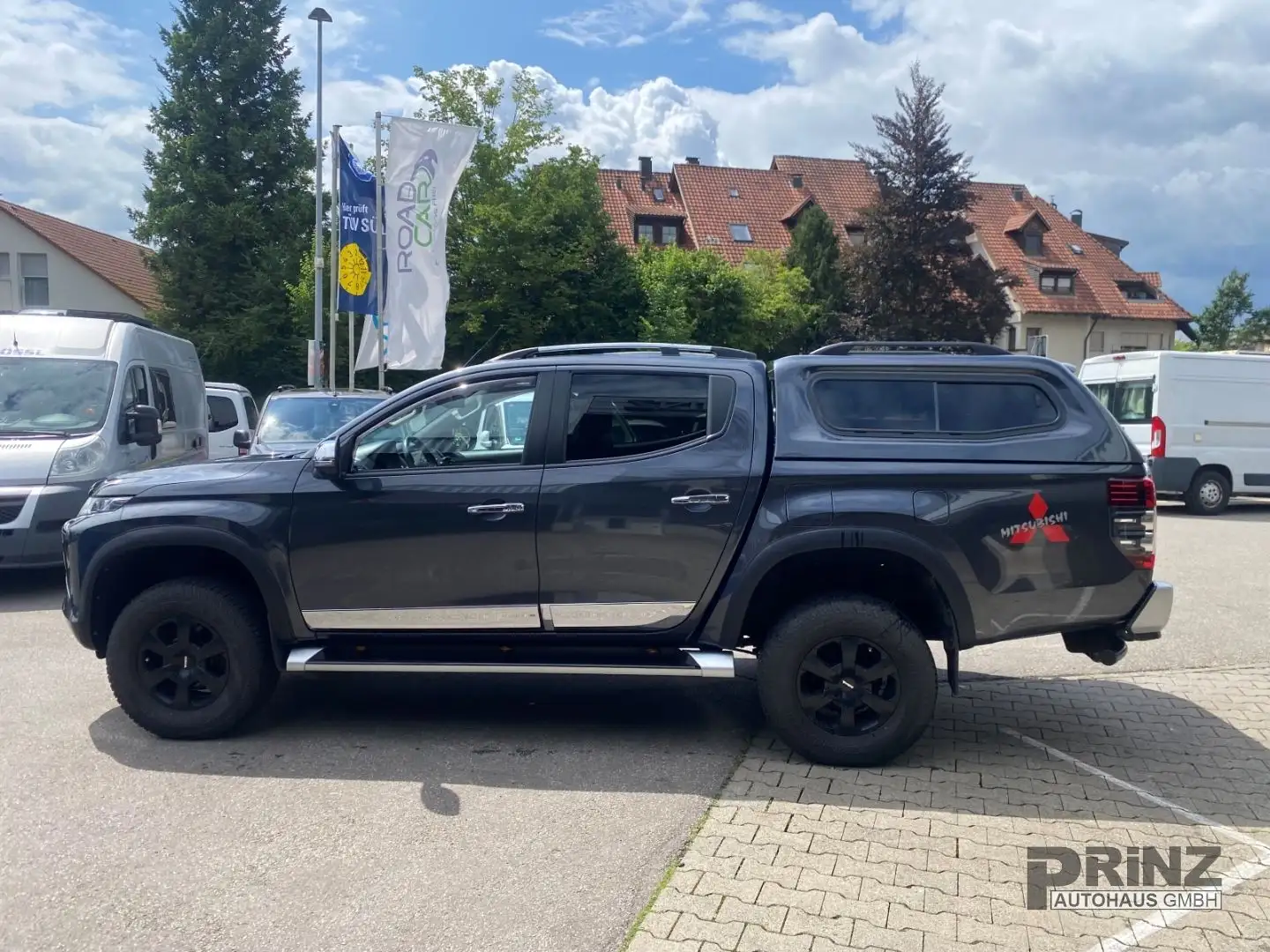 Mitsubishi L200 Top Doppelkabine 4WD 4x4 *AHK Grau - 2