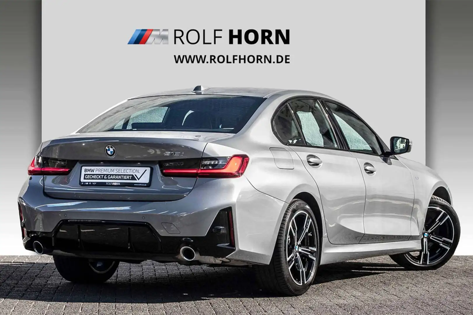 BMW 318 i M Sportpaket Navi HeadUp PDC Sitzhzg. Klima Grau - 2