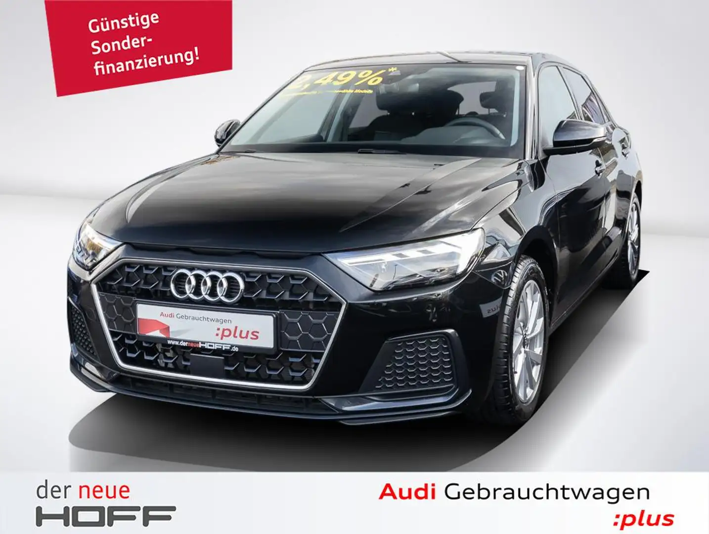 Audi A1 Sportback advanced LED Scheinw. 16 Zoll Smart Phon Schwarz - 1