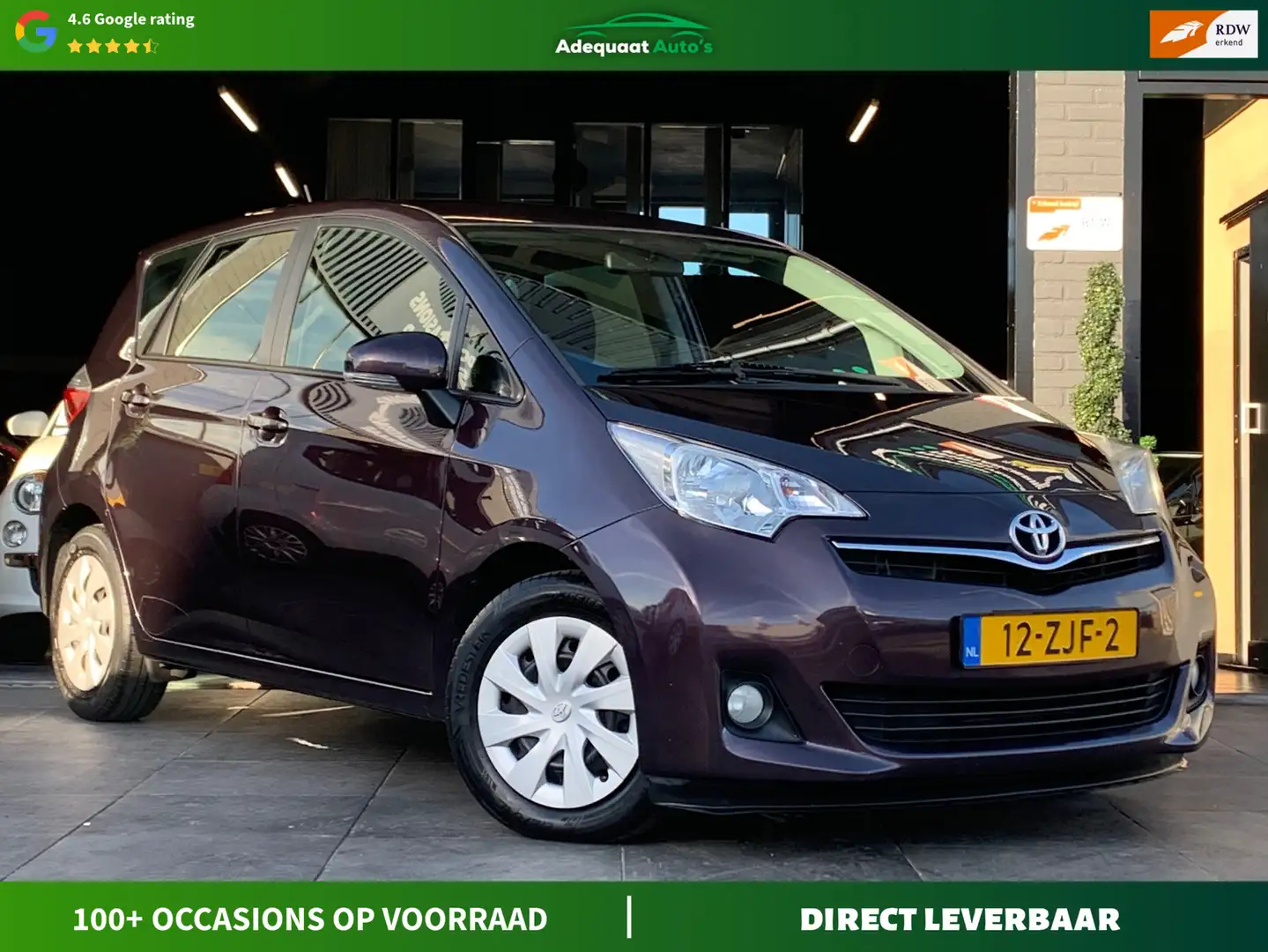 Toyota Verso-S 1.3 VVT-i Aspiration|Airco|El.Ramen|Camera Paars - 1