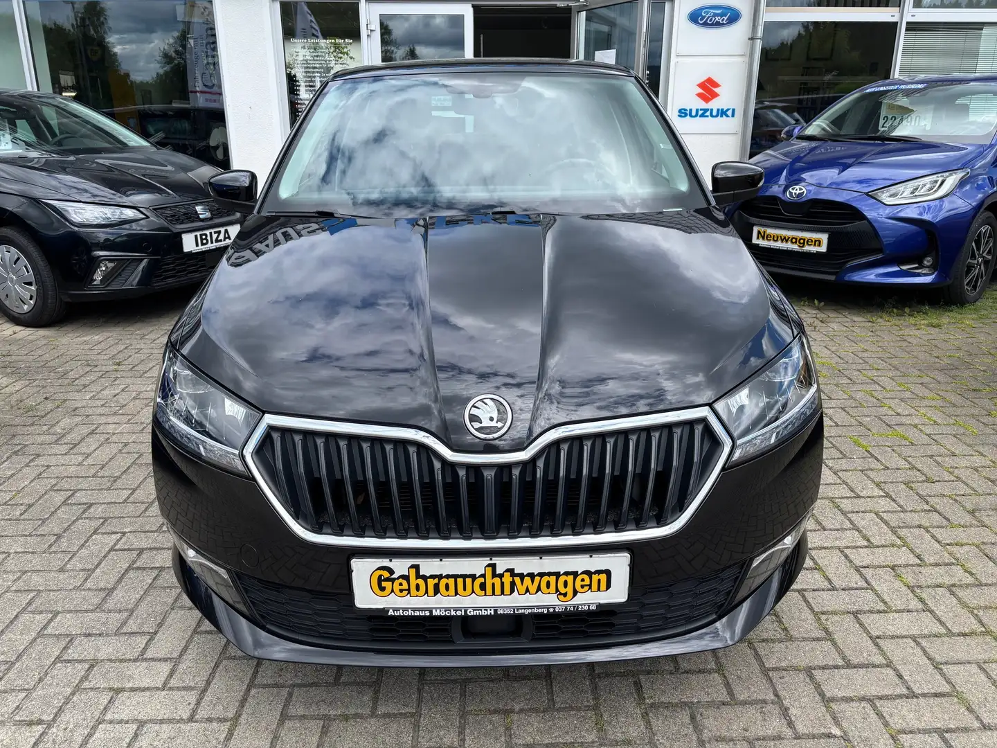 Skoda Fabia 1.0 TSI Style, RÜCKFAHRKAMERA, ALU, PDC, NSW Schwarz - 2