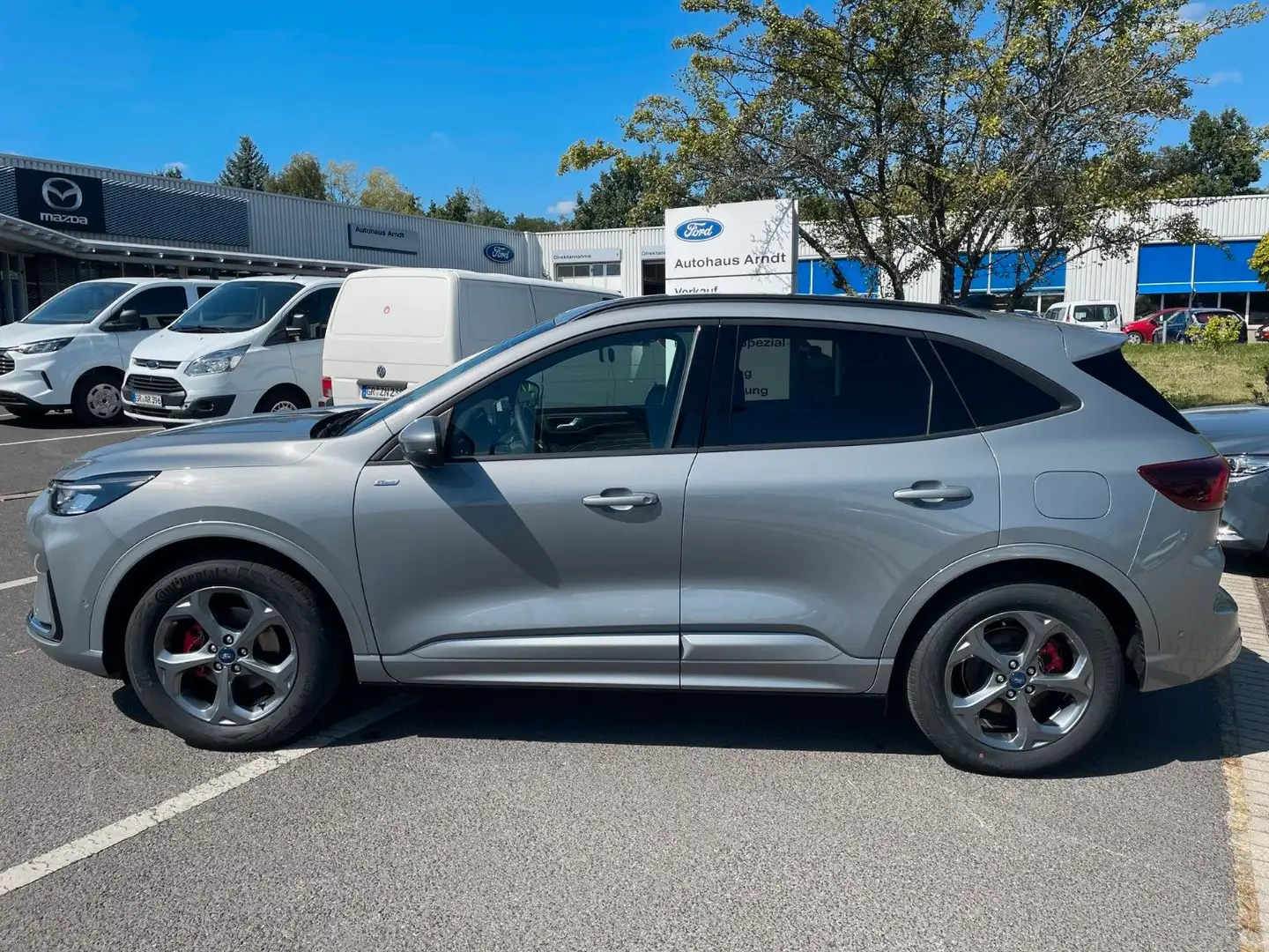 Ford Kuga ST-Line X Hybrid FHEV *SYNC4*B&O*360°*LED Silber - 2