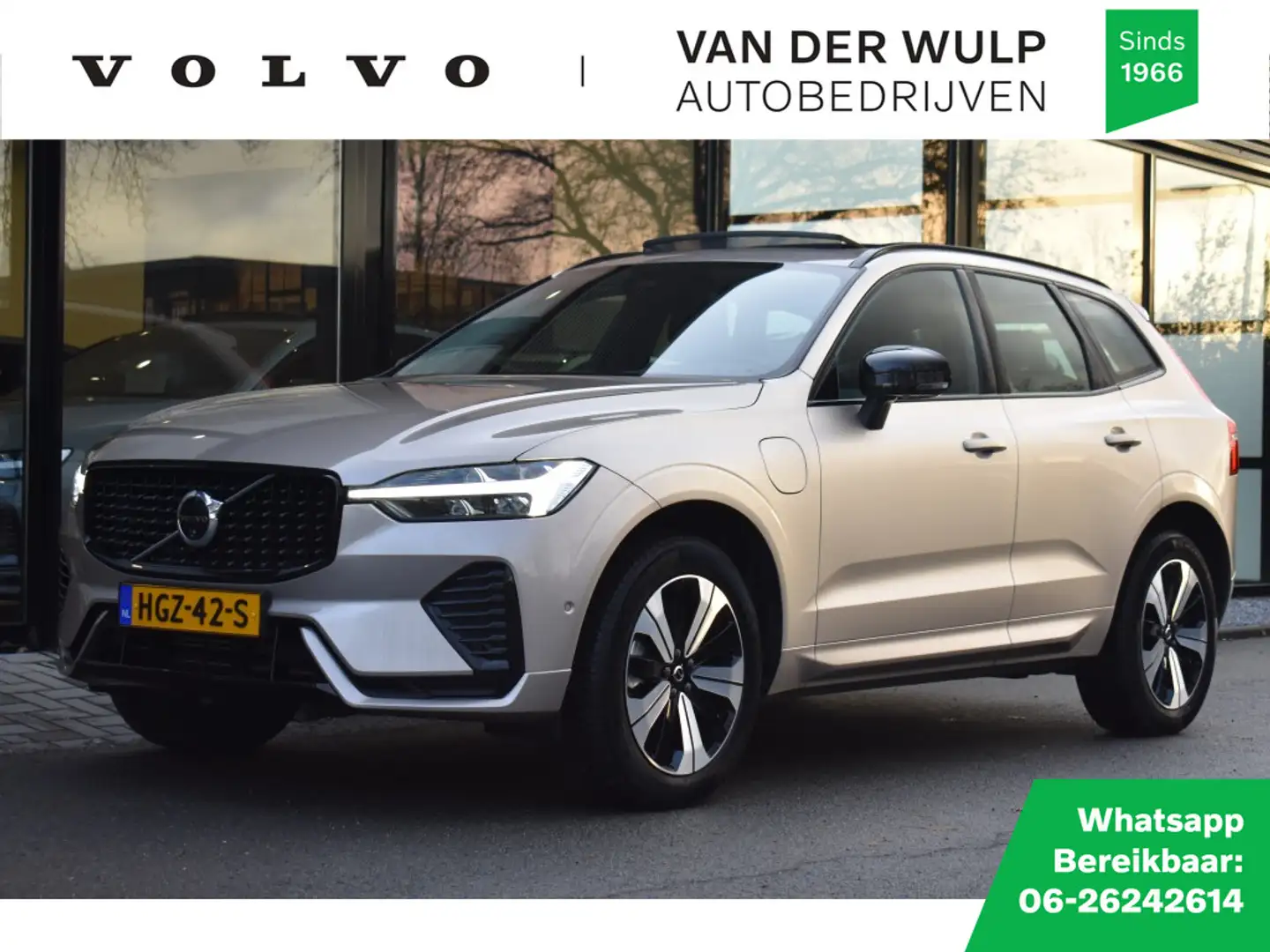 Volvo XC60 T6 350pk AWD Plus Dark | Climate | Trekhaak | Lede Gris - 1