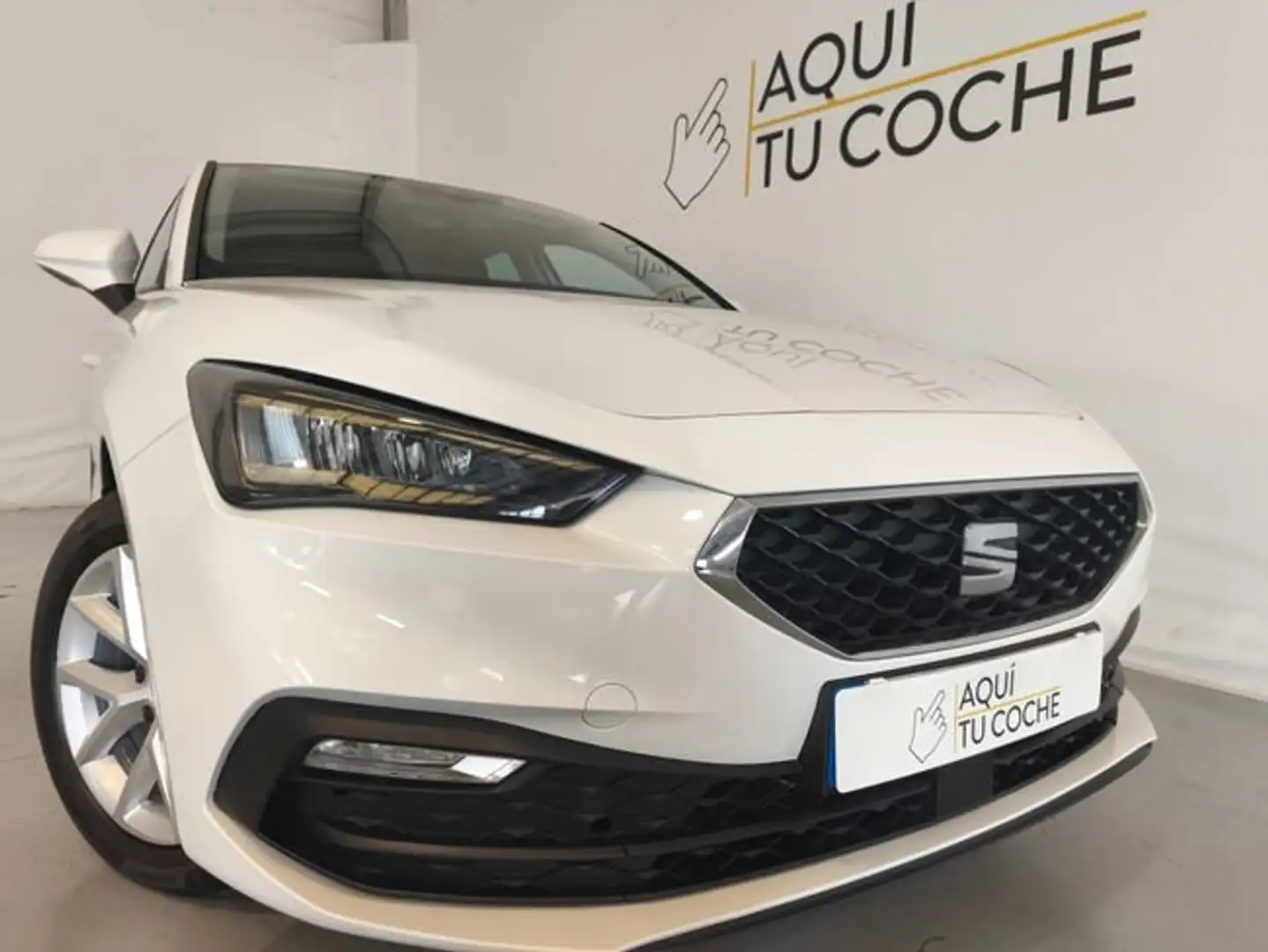 SEAT Leon 2.0 TDI CR 85 KW Blanco - 1