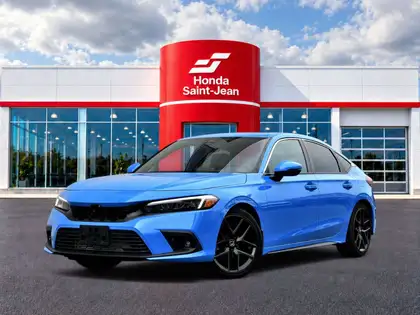 Blue 2024 Honda Civic Hatchback Hatchback Front-Wheel Drive Automatic