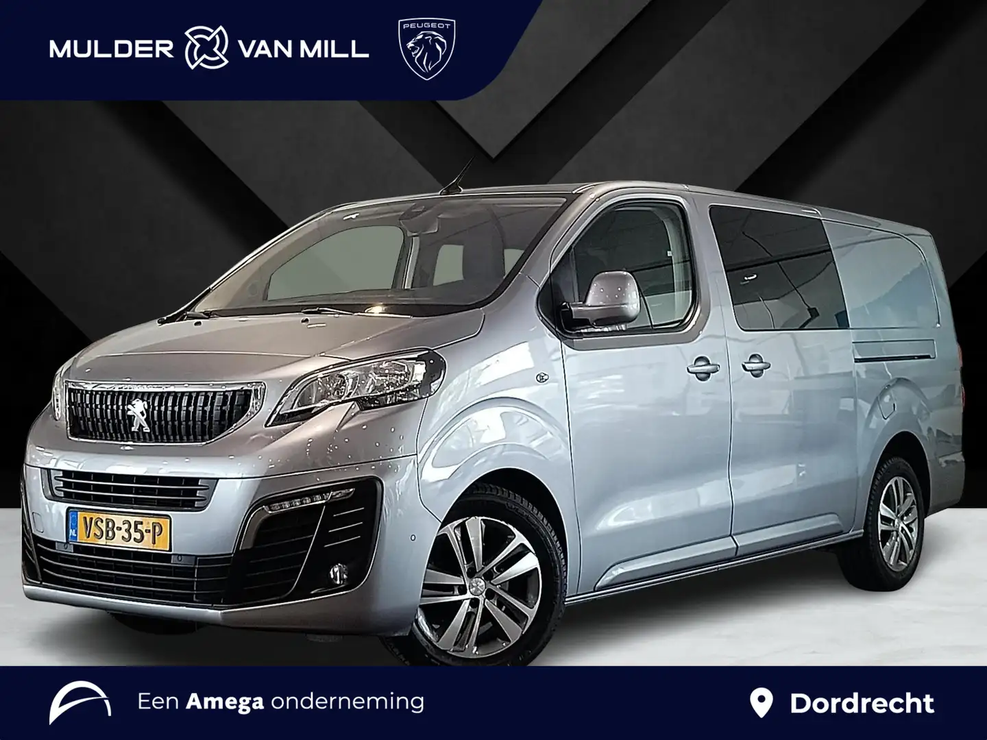 Peugeot Expert DC Long Asphalt 2.0 BlueHDi 120pk EAT8 AUTOMAAT | Grau - 1