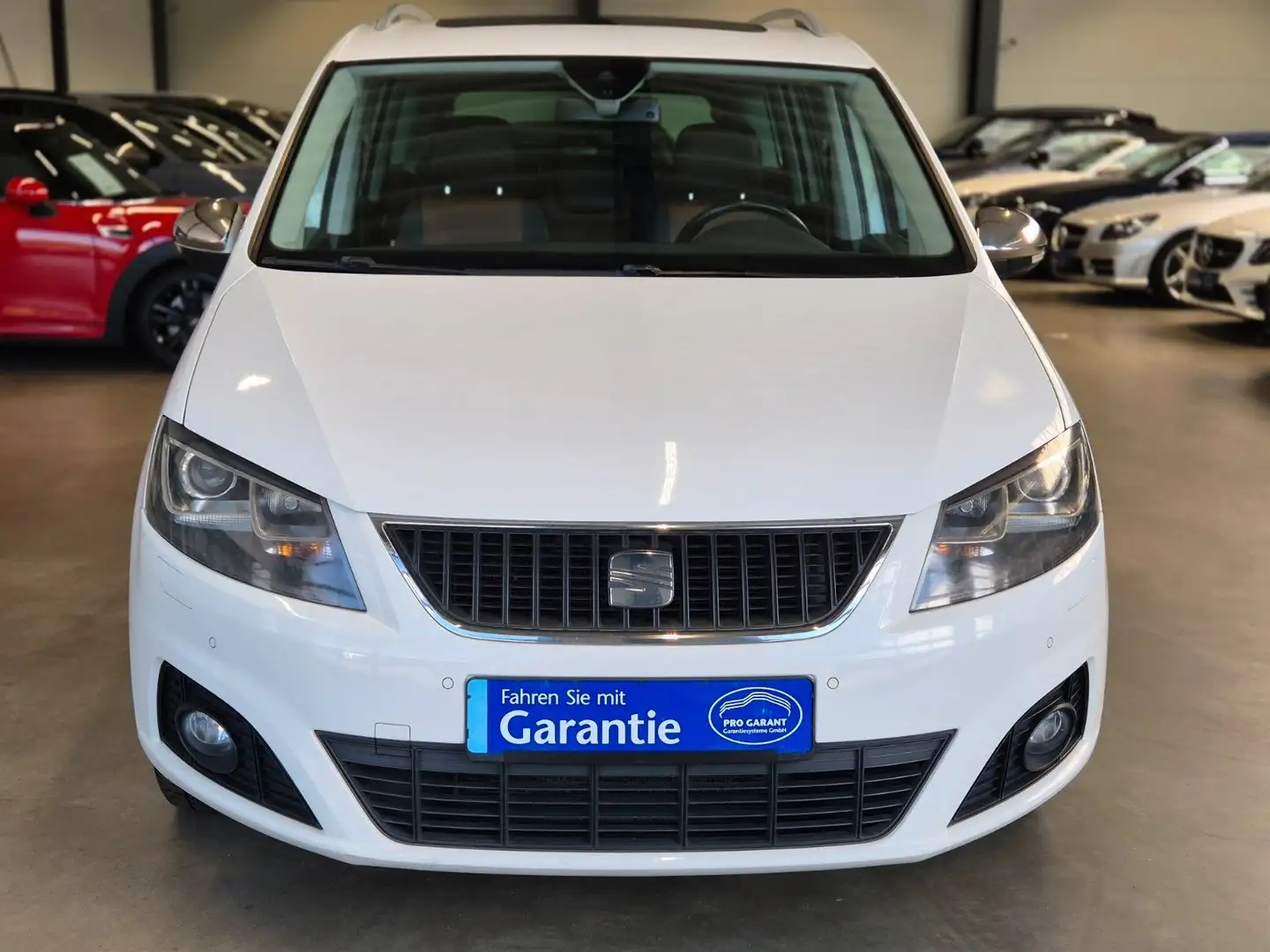 SEAT Alhambra ALHAMBRA 2.0 TDI SPORT LEDER NAVI XENON 7-SITZER Biały - 2