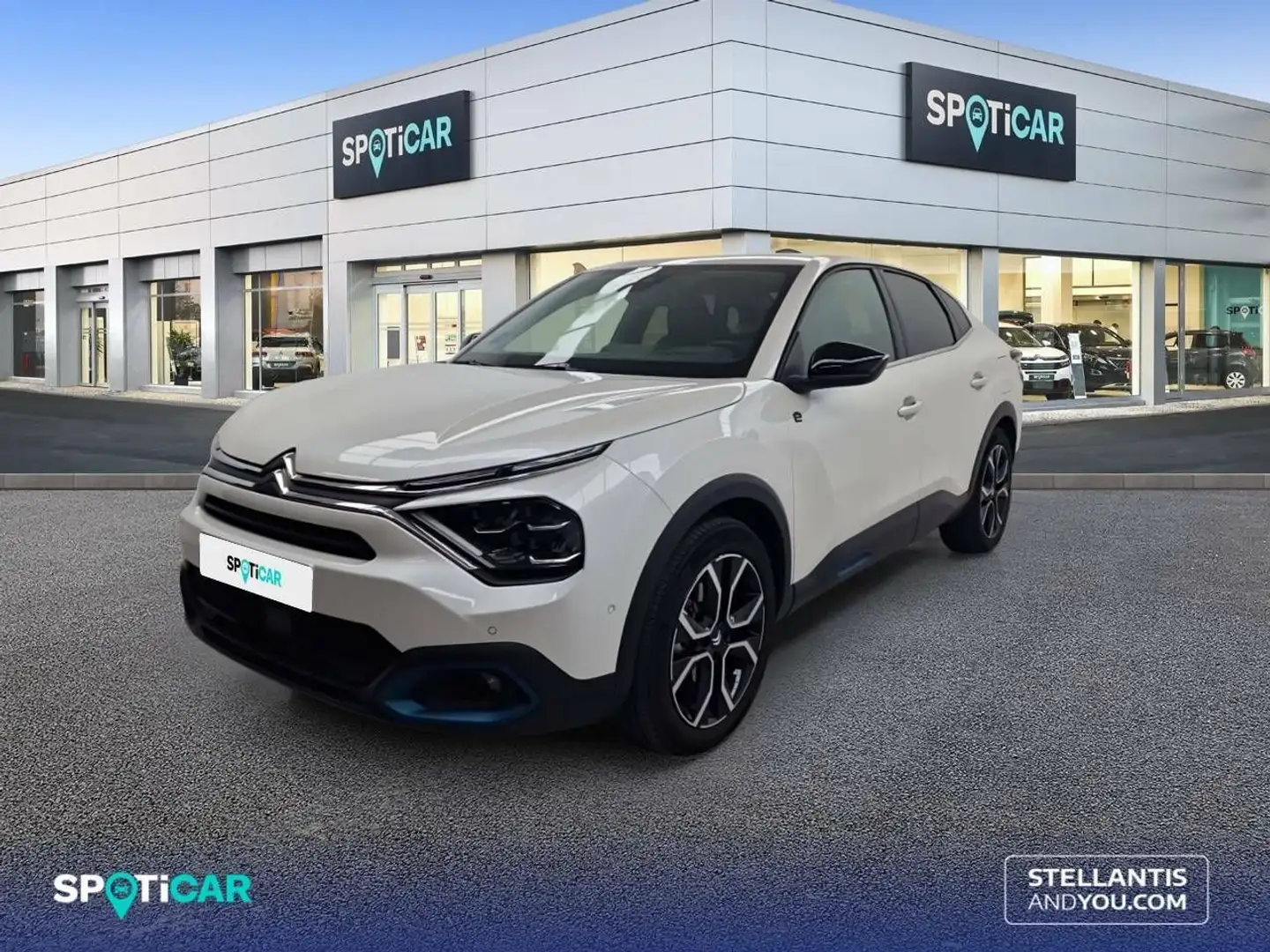 Citroen C4 X Eléctrico Shine 100kW Bílá - 1