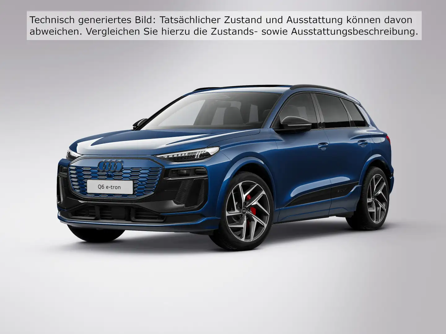 Audi Q6 e-tron Q S LINE EDT.BLUE PANO LEDER LM21 Blau - 2