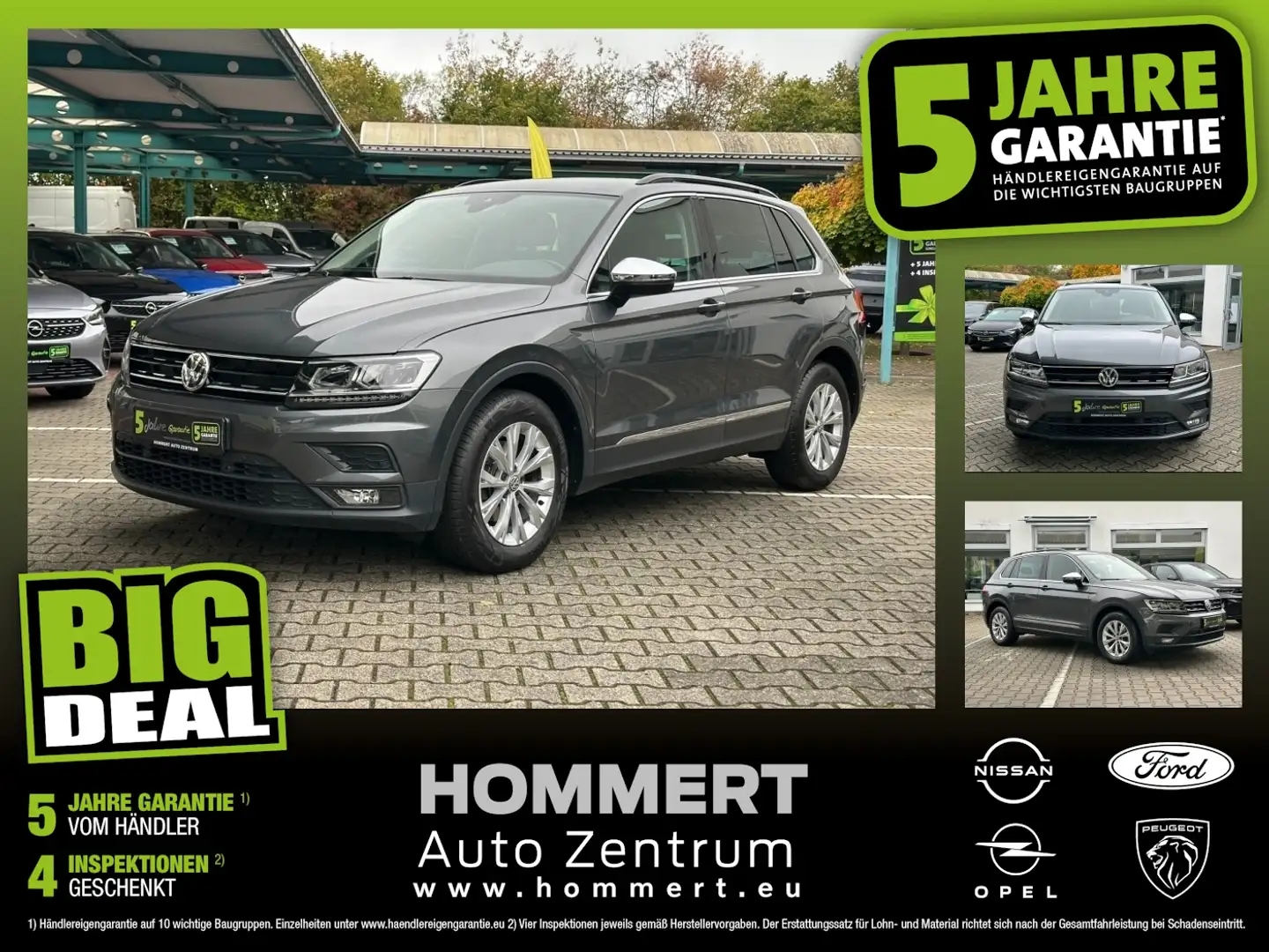 Volkswagen Tiguan 1.5 TSI Comfortline *ACC*LED*Spurh.*LM* Gris - 1