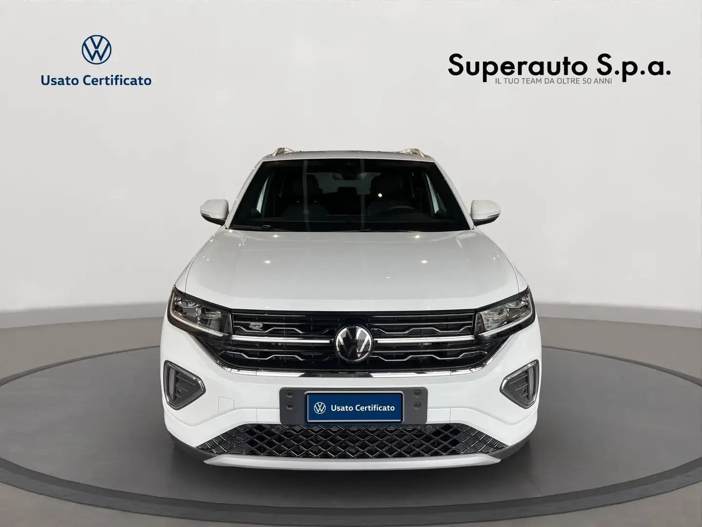 Volkswagen T-Cross 1.0 TSI 115 CV R-Line Weiß - 2