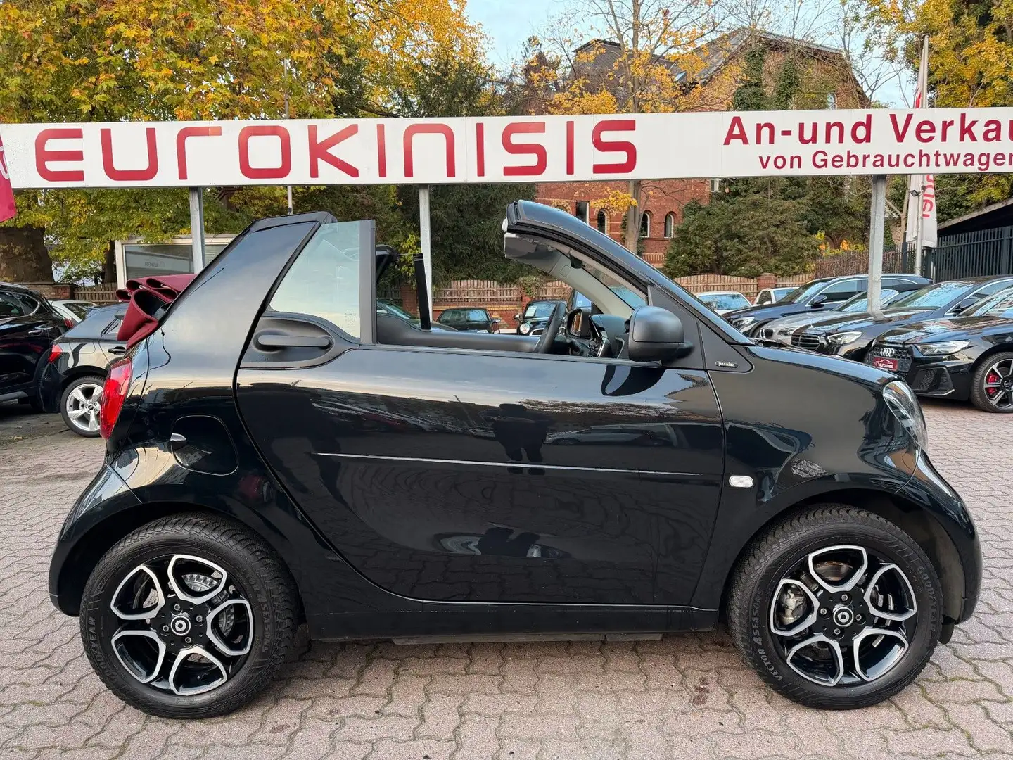 smart forTwo fortwo Cabrio 66kW passion DCT*AUDIO*SHZ*PTS Schwarz - 2