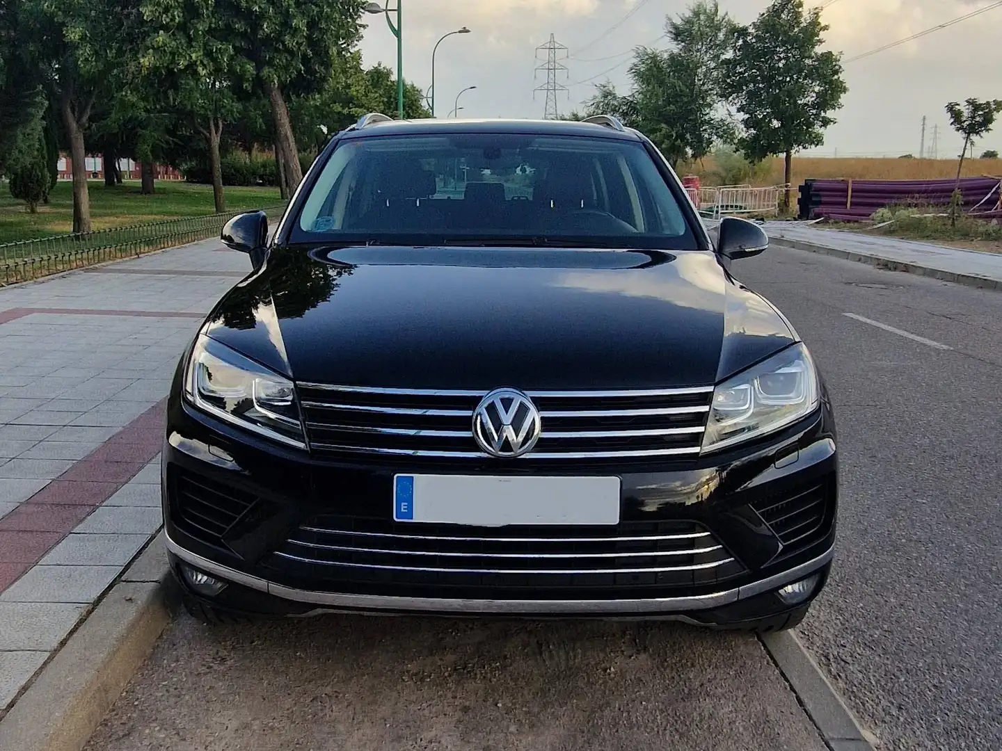 Volkswagen Touareg Touareg 3.0TDI V6 BMT Pure 150kW Tiptronic Pure Negro - 2