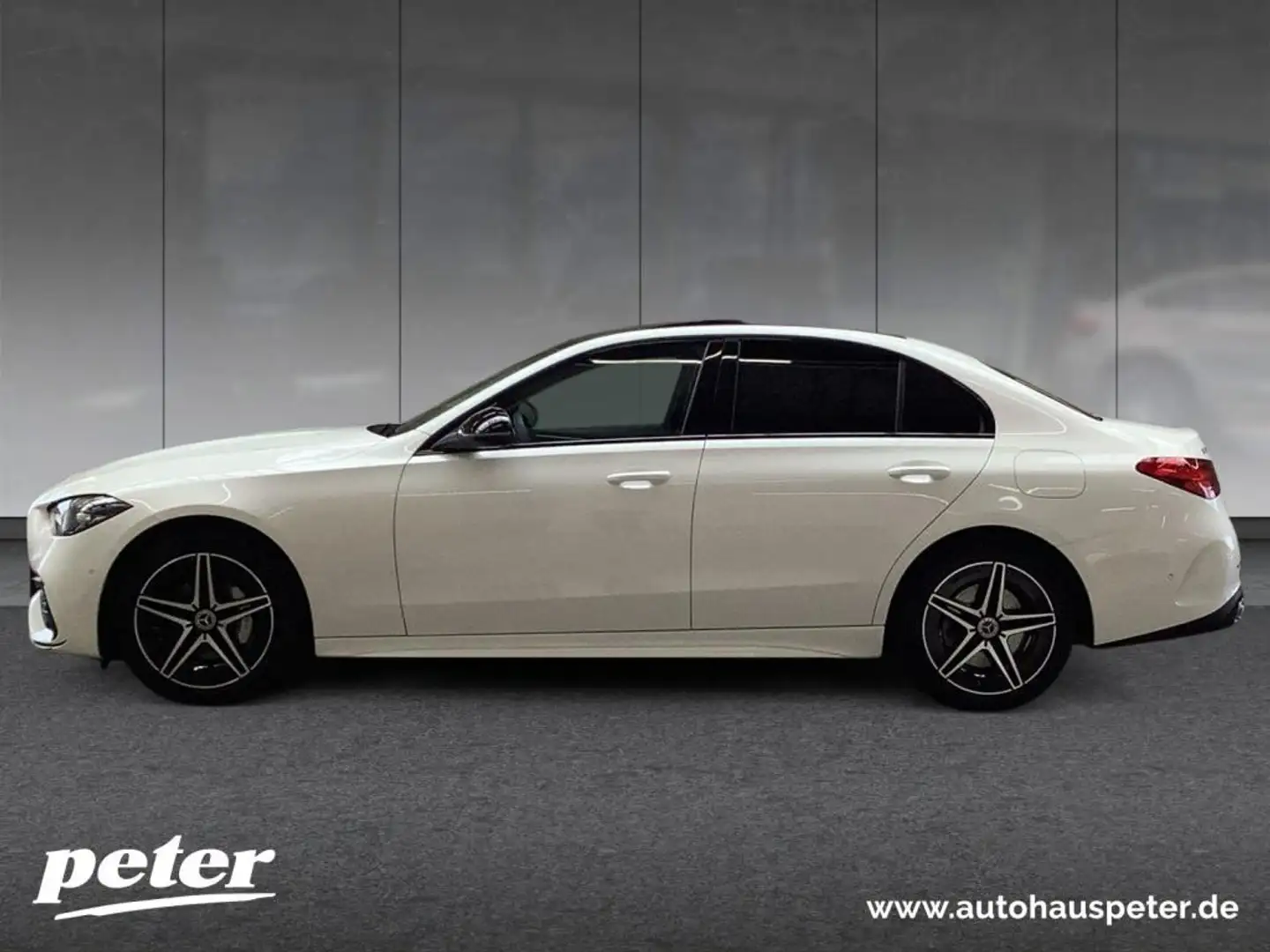 Mercedes-Benz C 300 de AMG/Night/LED/Burmester/Panorama-SD/ Weiß - 2