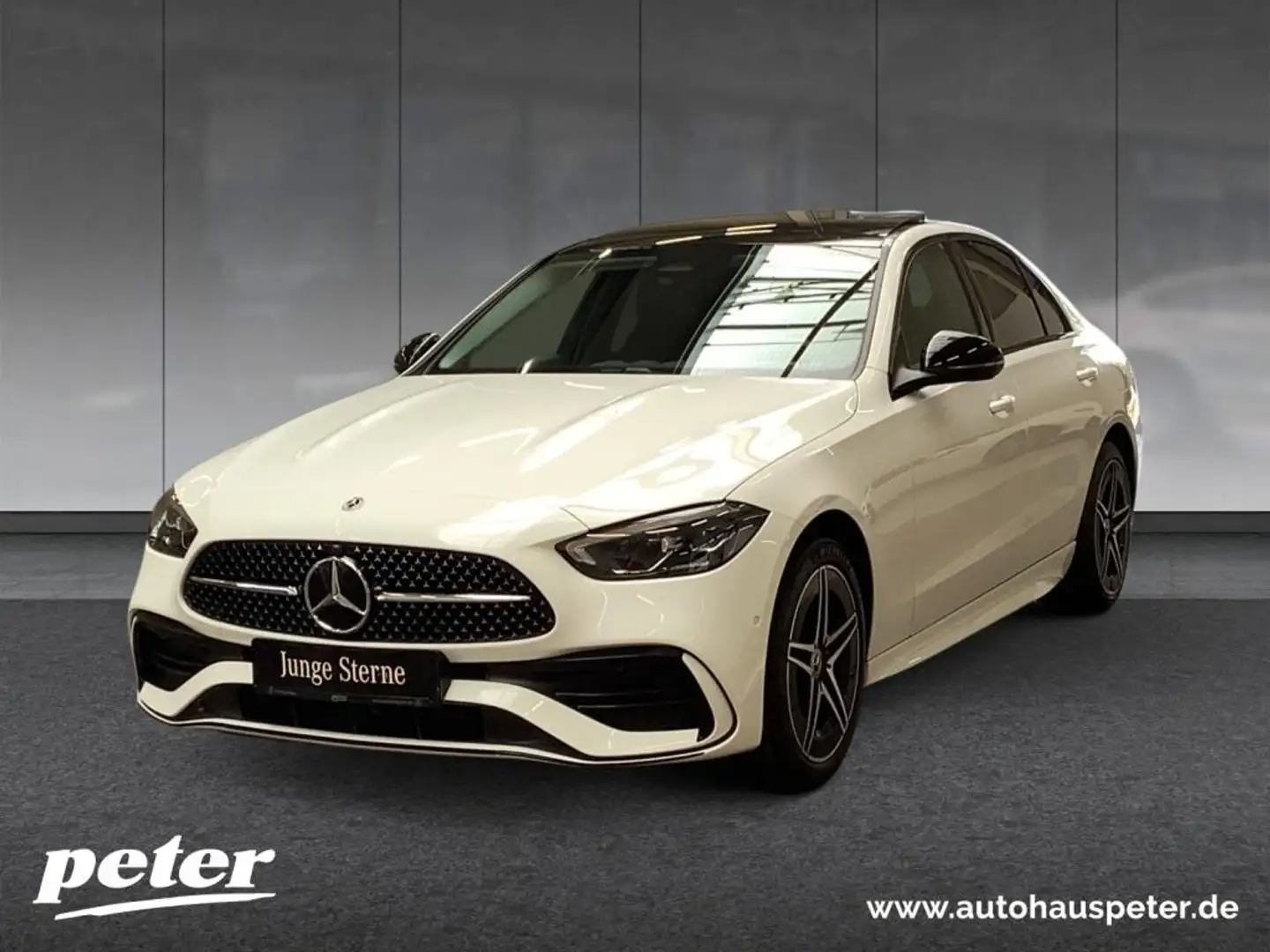 Mercedes-Benz C 300 de AMG/Night/LED/Burmester/Panorama-SD/ Weiß - 1