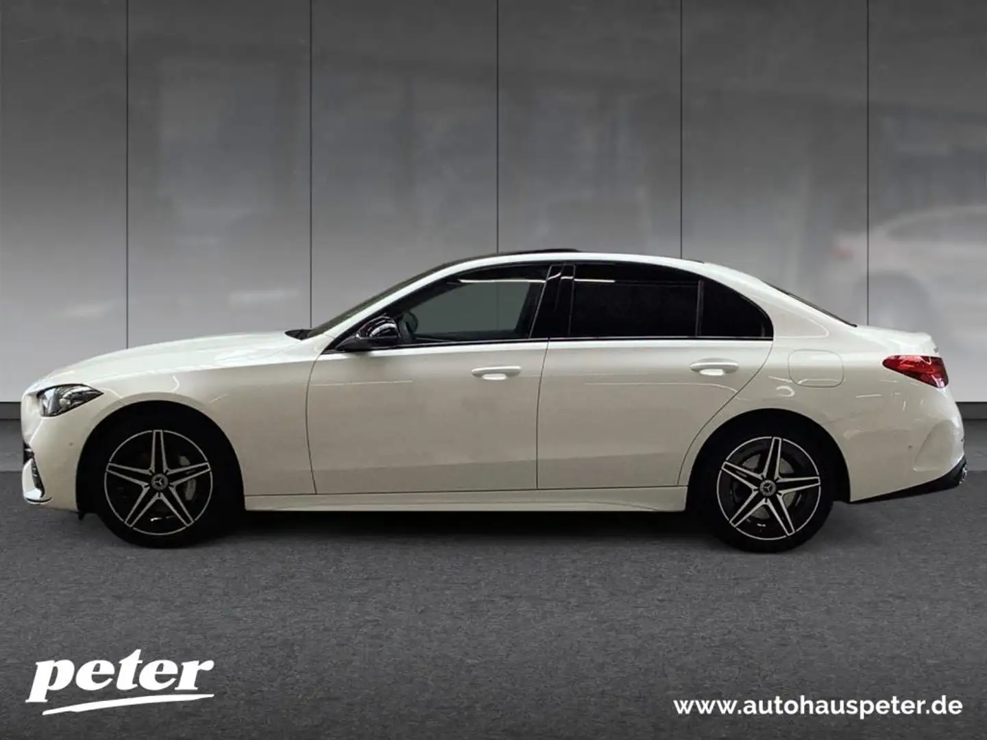 Mercedes-Benz C 300 de AMG/Night/LED/Burmester/Panorama-SD/ Білий - 1