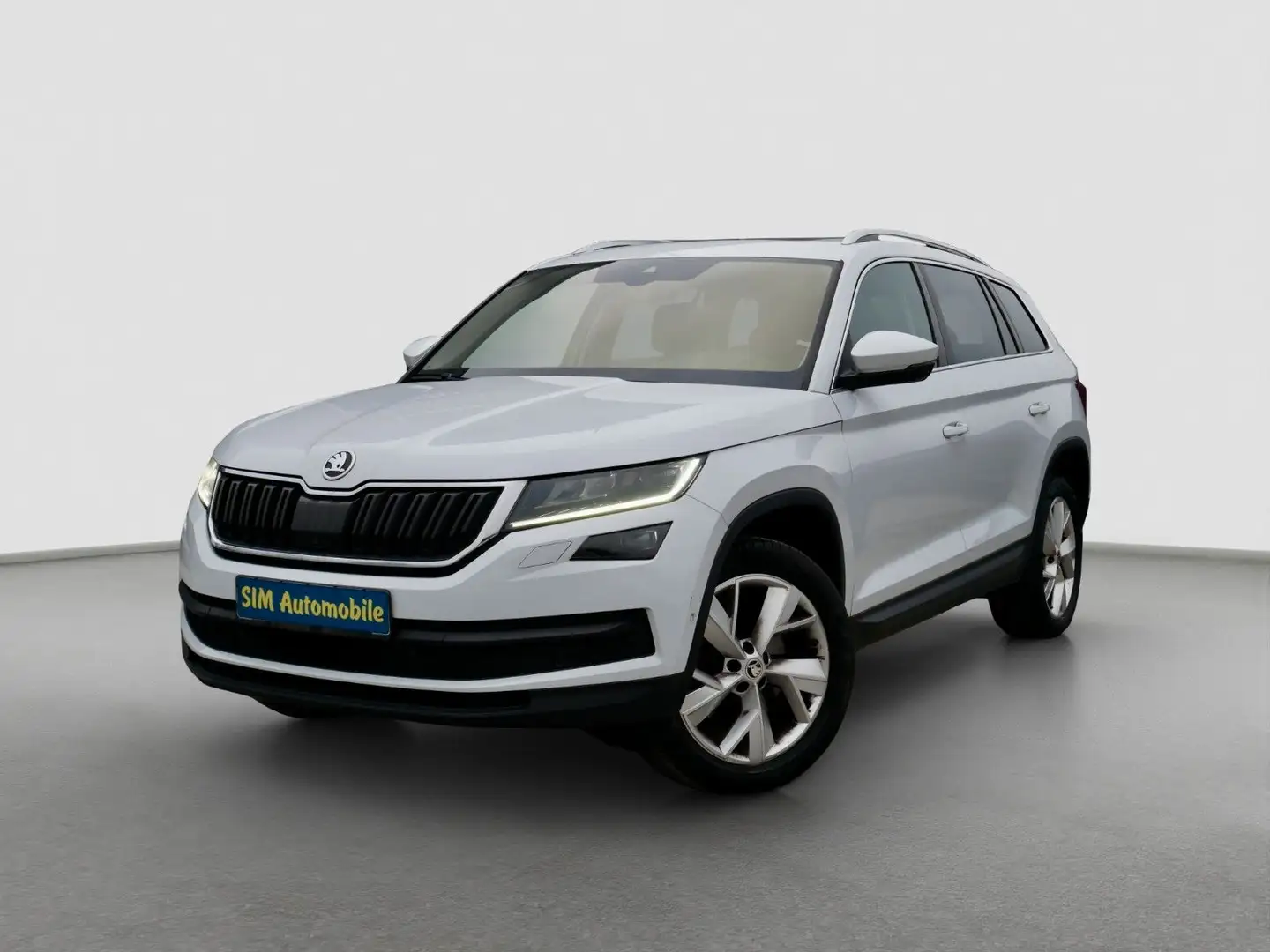 Skoda Kodiaq Style 4x4+ACC+PANO+MEMORY+Sitz.BELÜFT+AHK Weiß - 1