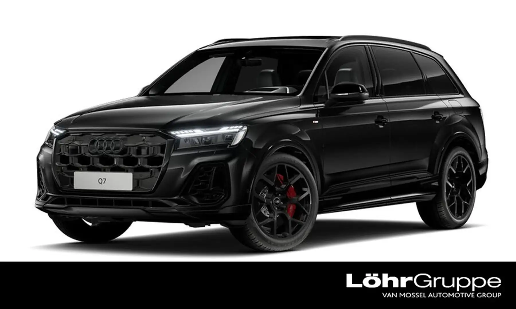 Audi Q7 60 TFSIe quattro S line Schwarz - 1