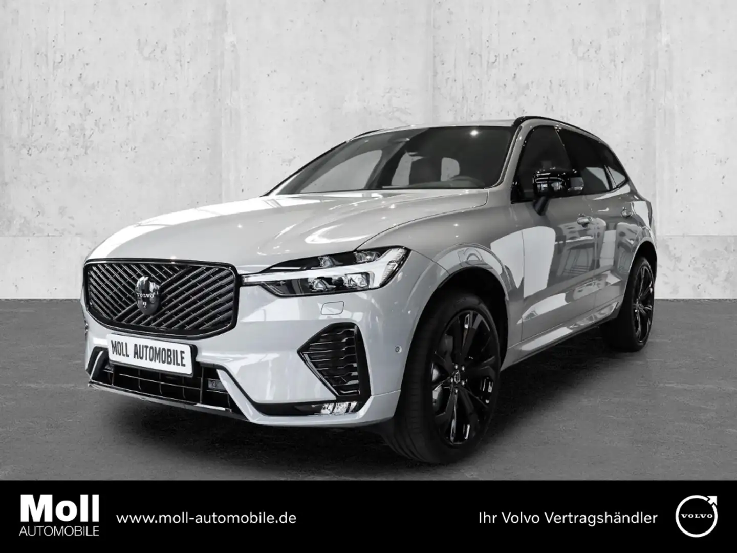 Volvo XC60 B5 Benzin AWD Plus Black Edition Lagom-Paket Grijs - 1