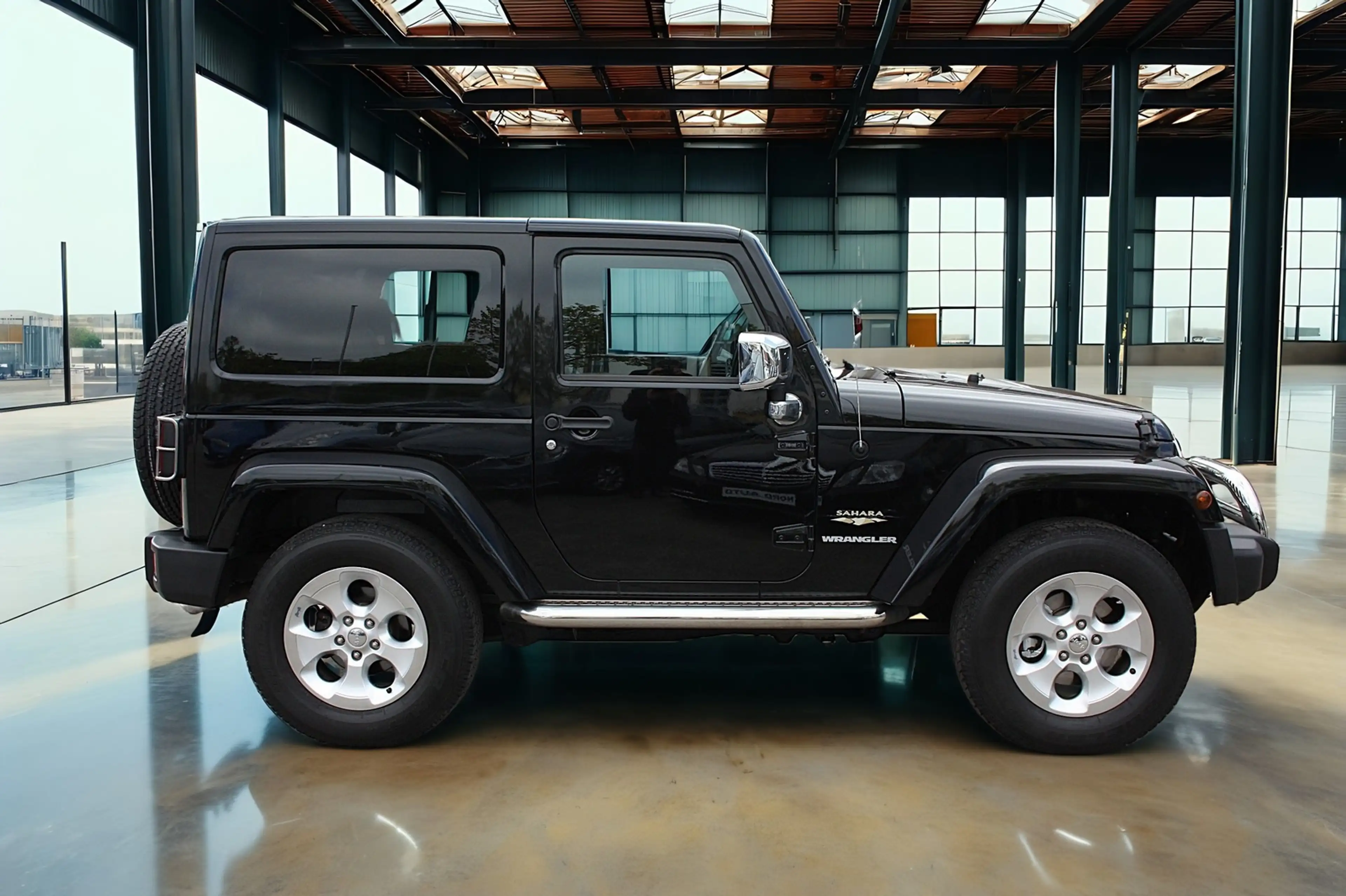 Jeep Wrangler 2.8 SAHARA Auto. Navi/Leder/Ahk/1.Hand — photo 6