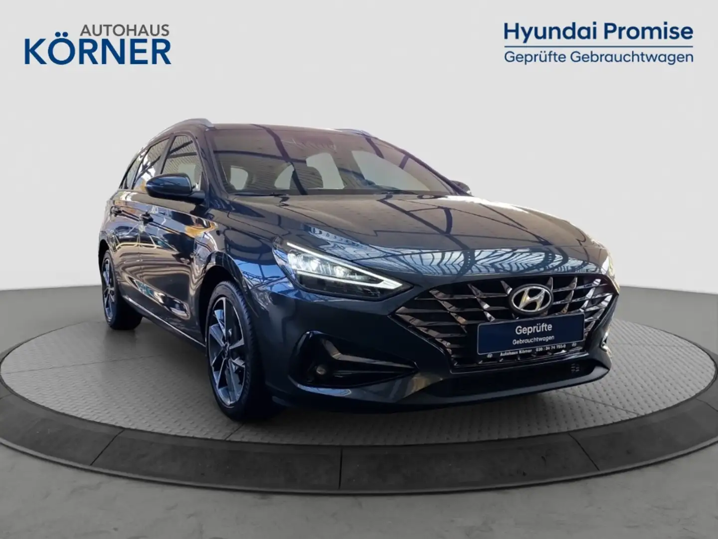 Hyundai i30 Kombi TREND 1.5 T-GDi (+48V) *LED*CARPLAY*CAM* Gris - 1