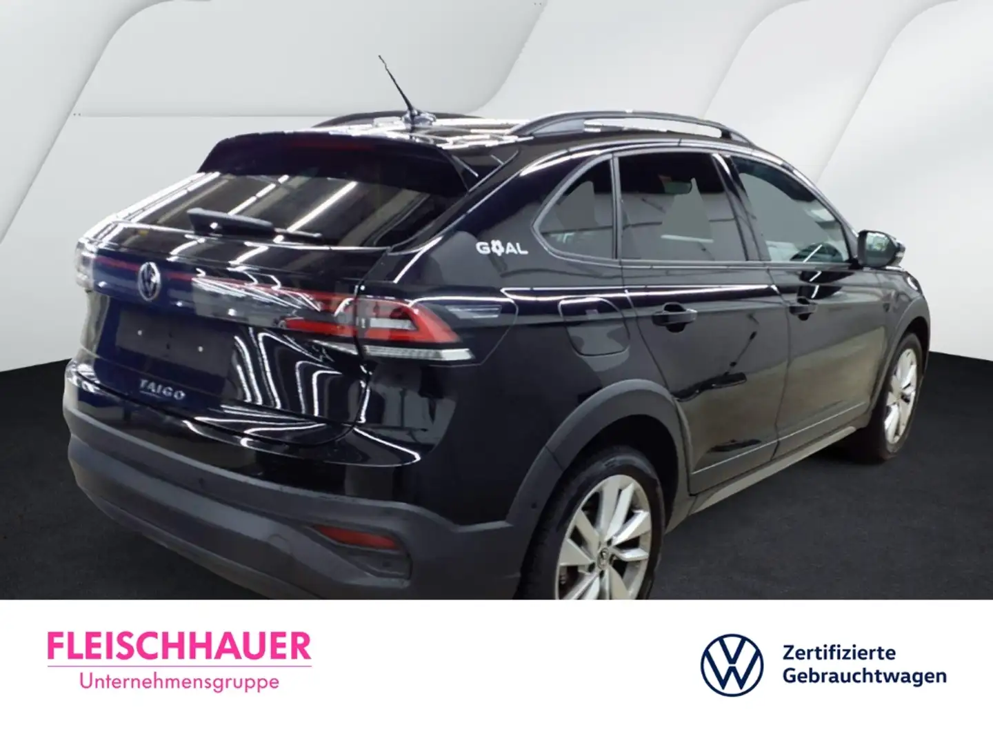 Volkswagen Taigo Goal 1.0 TSI DSG Navi Digitales Cockpit LED ACC Ap Schwarz - 2