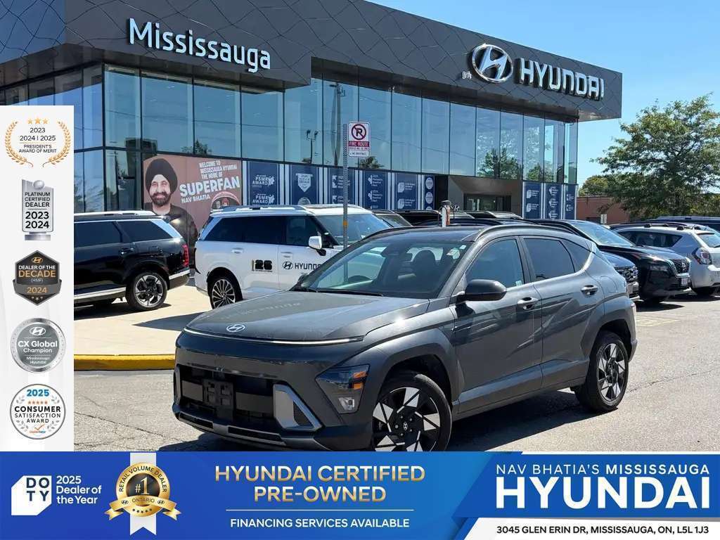 Gray 2025 Hyundai Kona SUV / Crossover Automatic