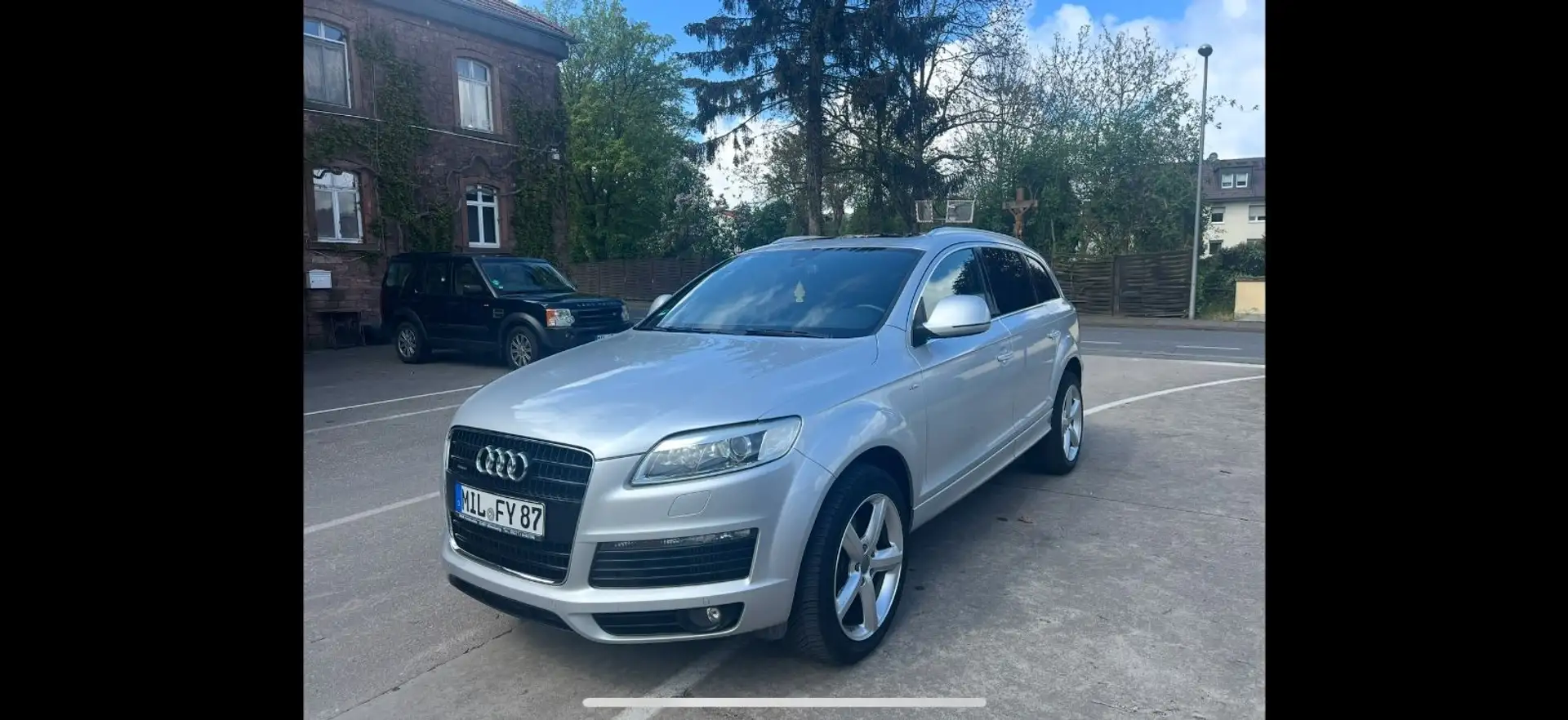 Audi Q7 3.0 TDI Quattro S-Line /Navi/AHK3.5T/Leder Silber - 1