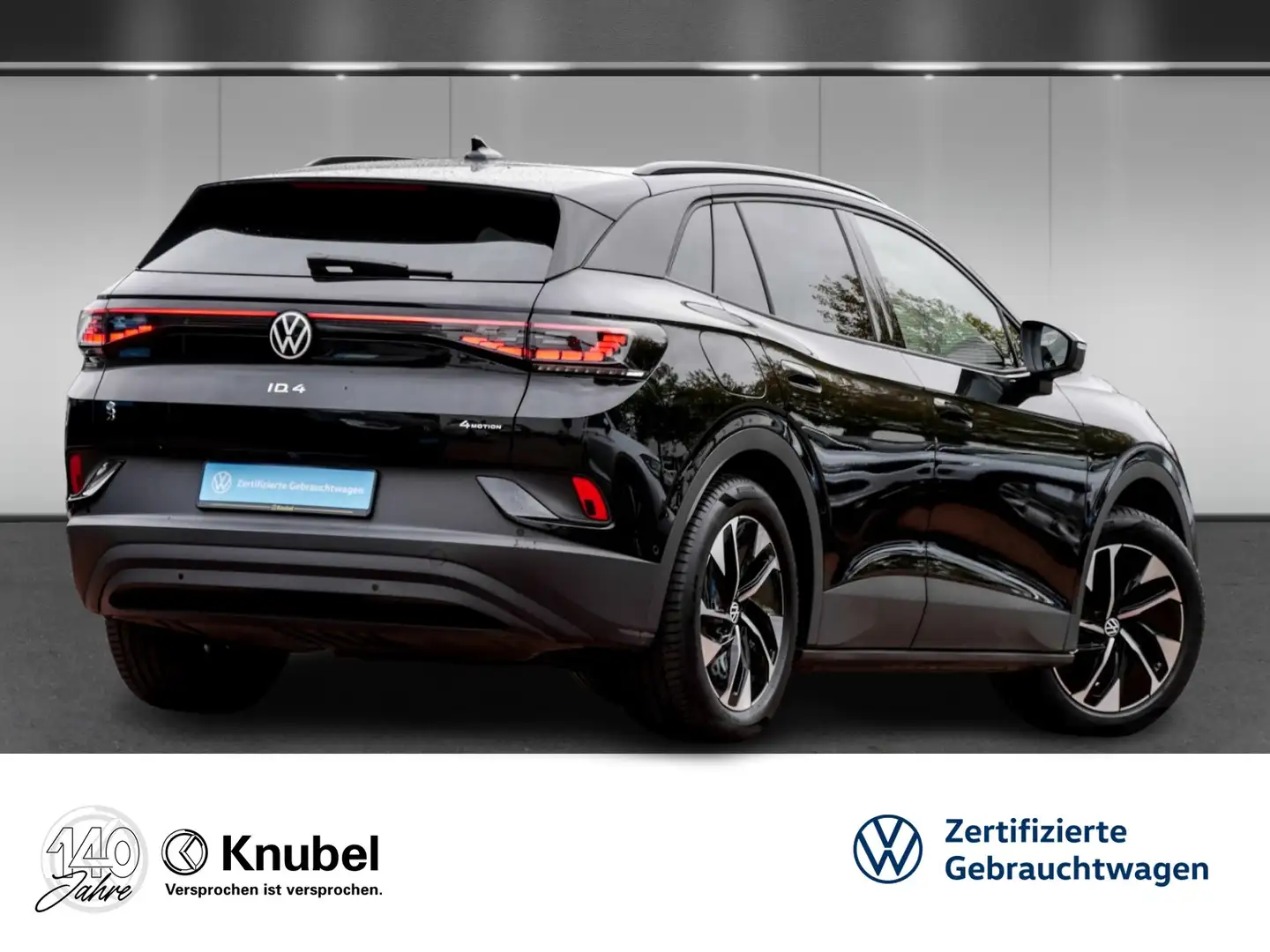 Volkswagen ID.4 Pro 4MOTION IQ.Light Navi AHK ACC DCC Keyless Schwarz - 2