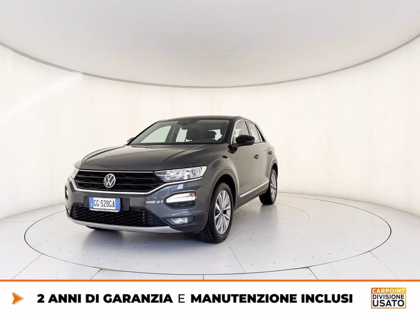 Volkswagen T-Roc 1.0 tsi style 110cv Gris - 1
