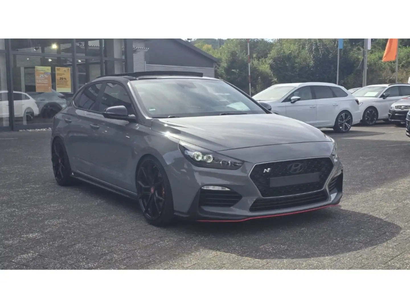 Hyundai i30 Fastback N-Performance 2.0T Pano, Kamera, Sportfah Gris - 2