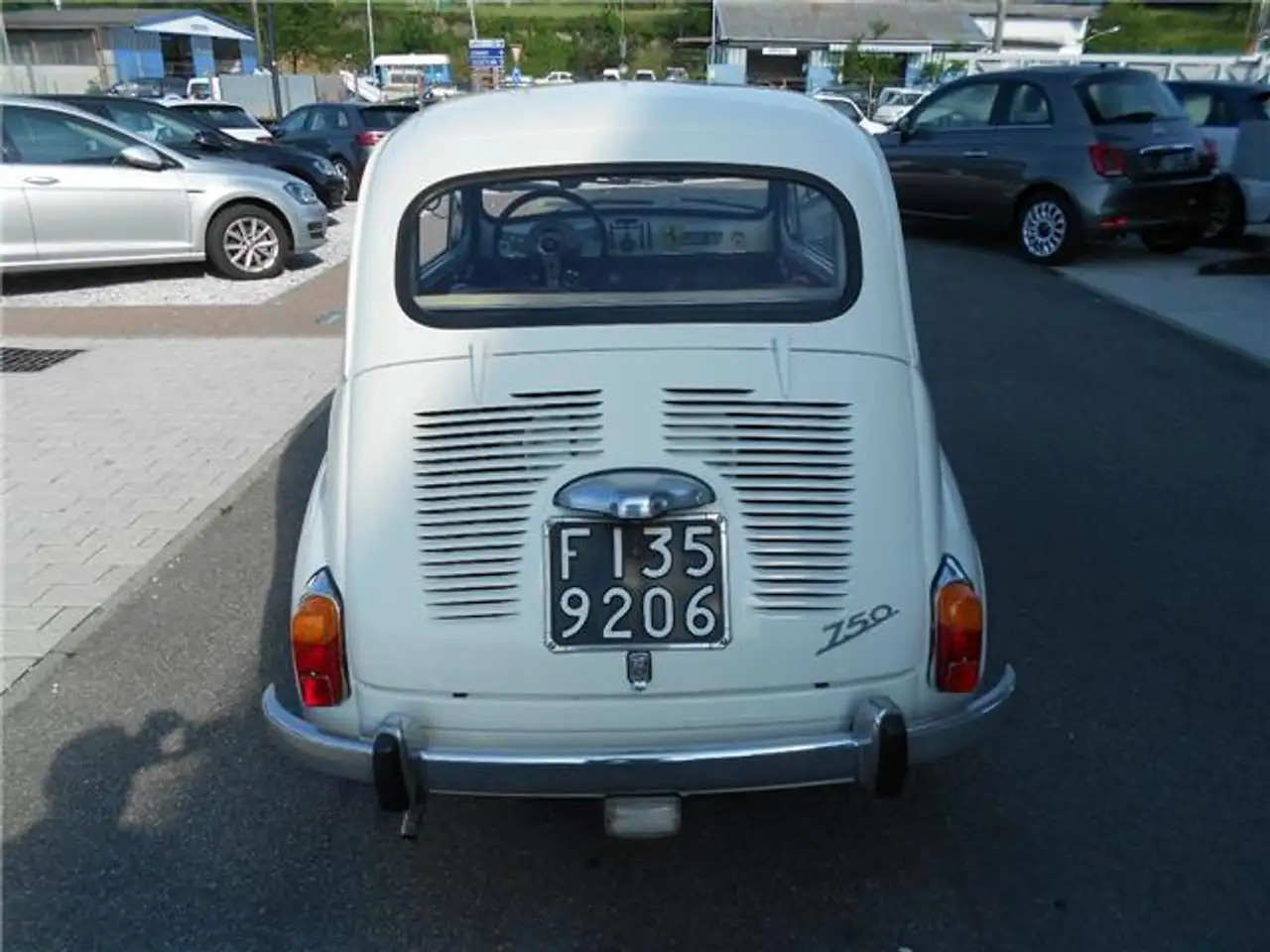 Fiat 600 750 FANALONA epoca, foto 3