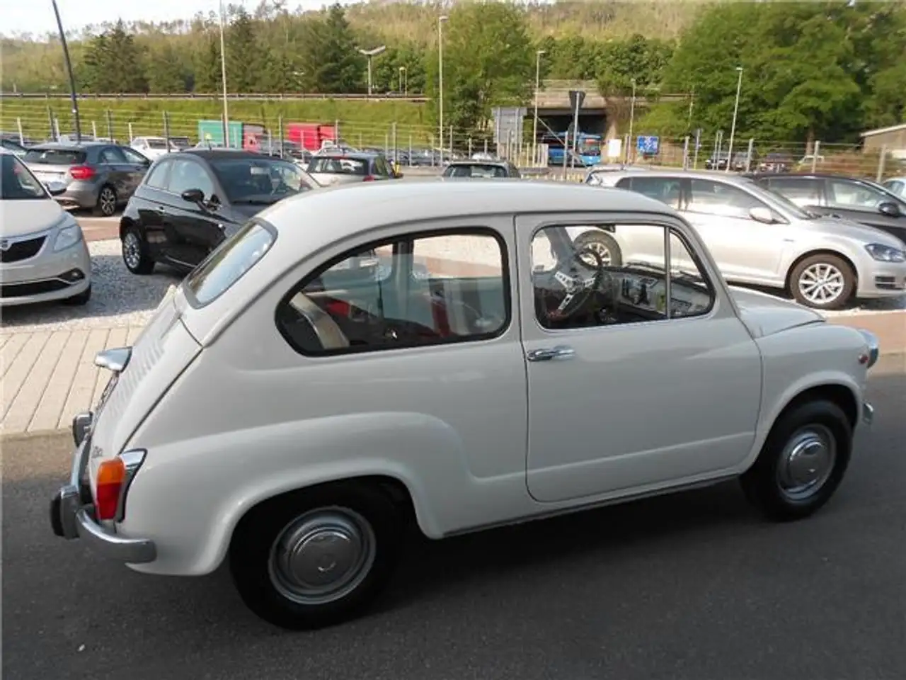Fiat 600 750 FANALONA epoca, foto 4