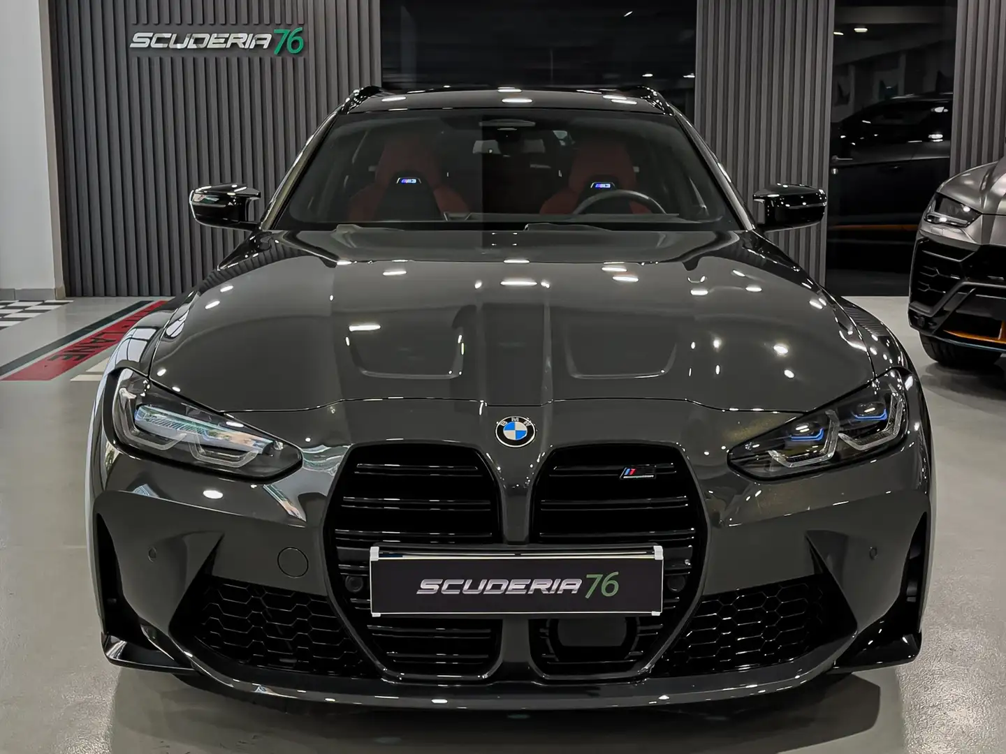 BMW M3 Touring 3.0 Competition M xdrive auto Grigio - 2