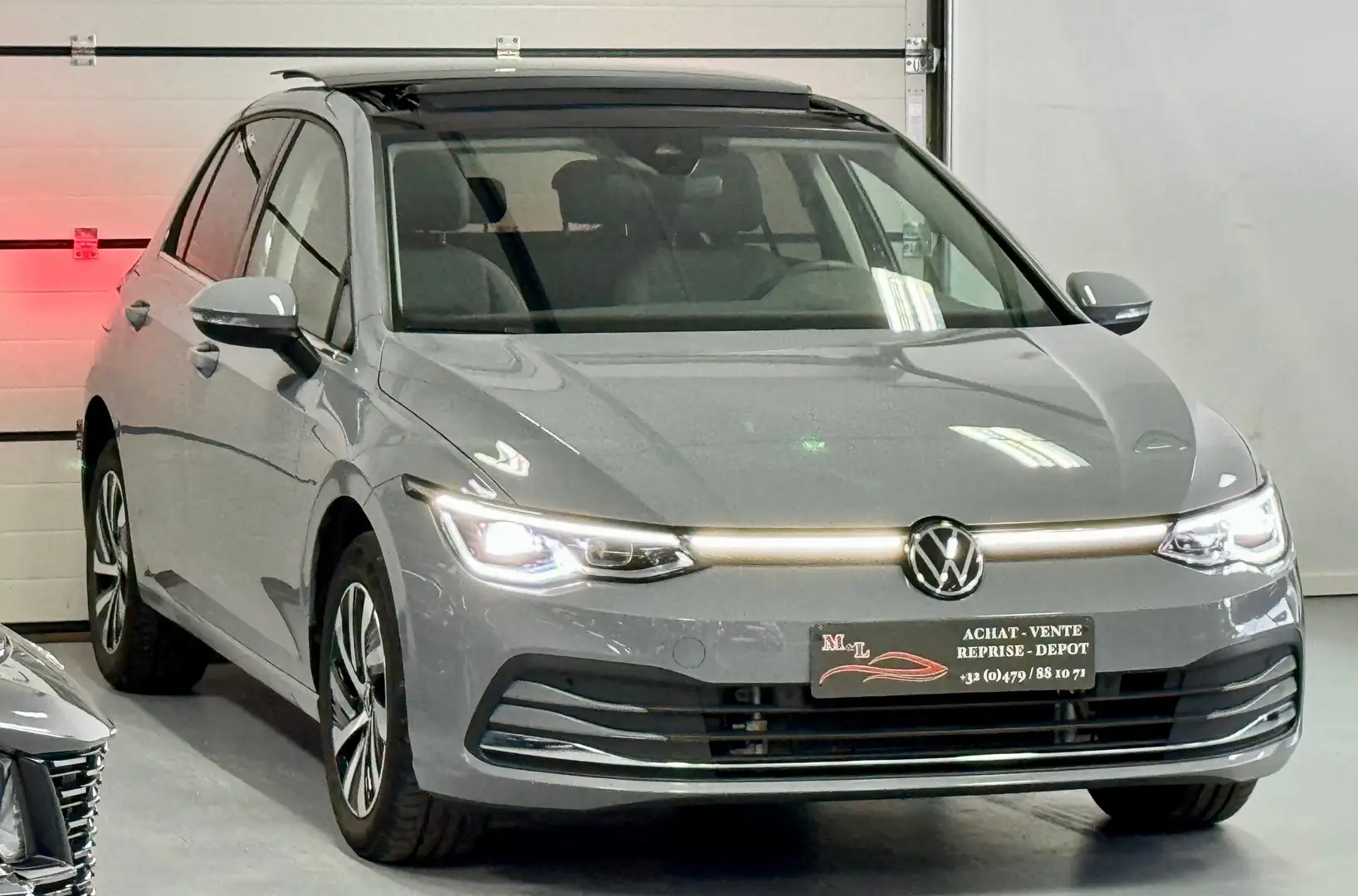 Volkswagen Golf Tva21% déductible Hybride  1.4 TSI     12/2023 Grijs - 1