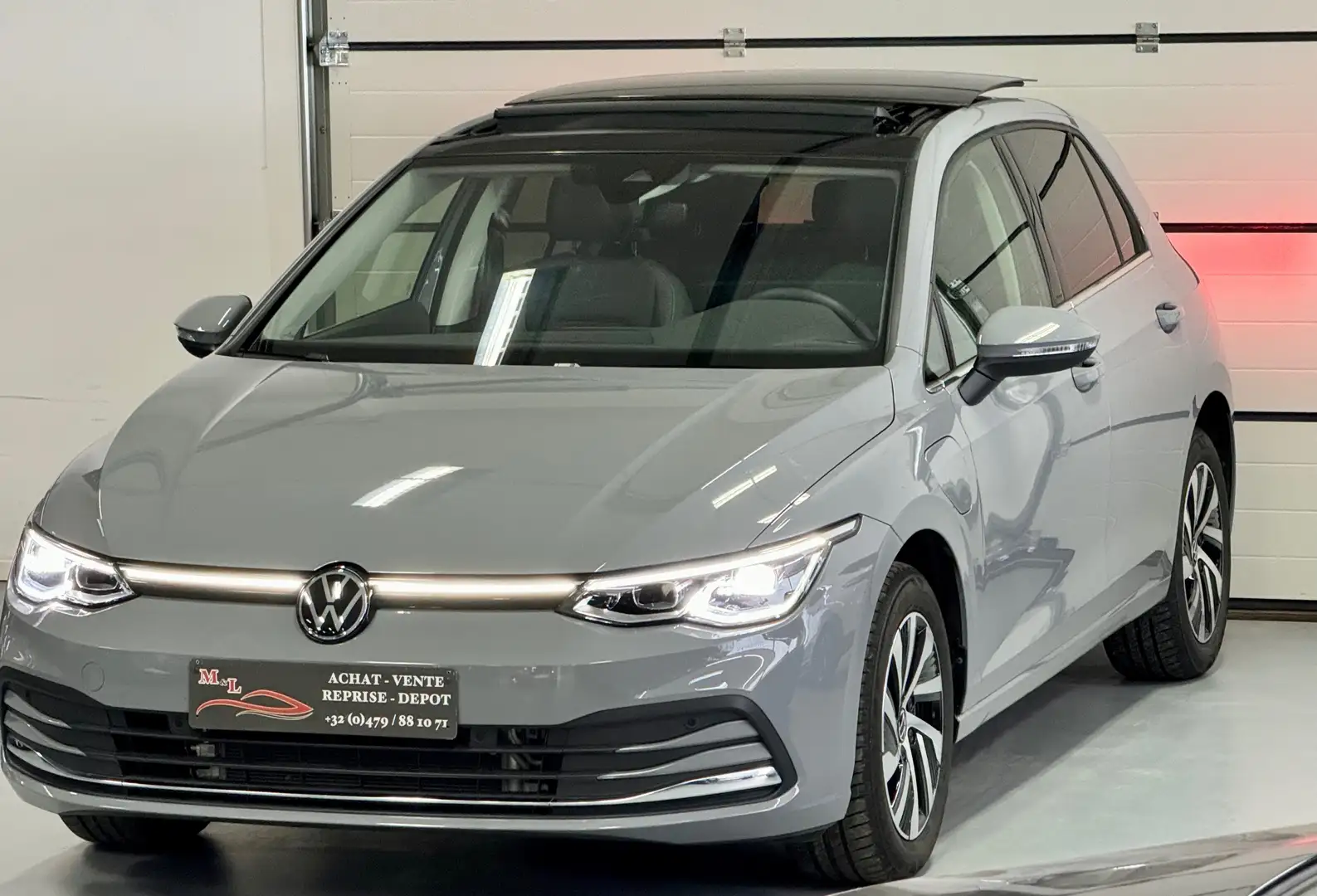 Volkswagen Golf Tva21% déductible Hybride  1.4 TSI     12/2023 Grijs - 2