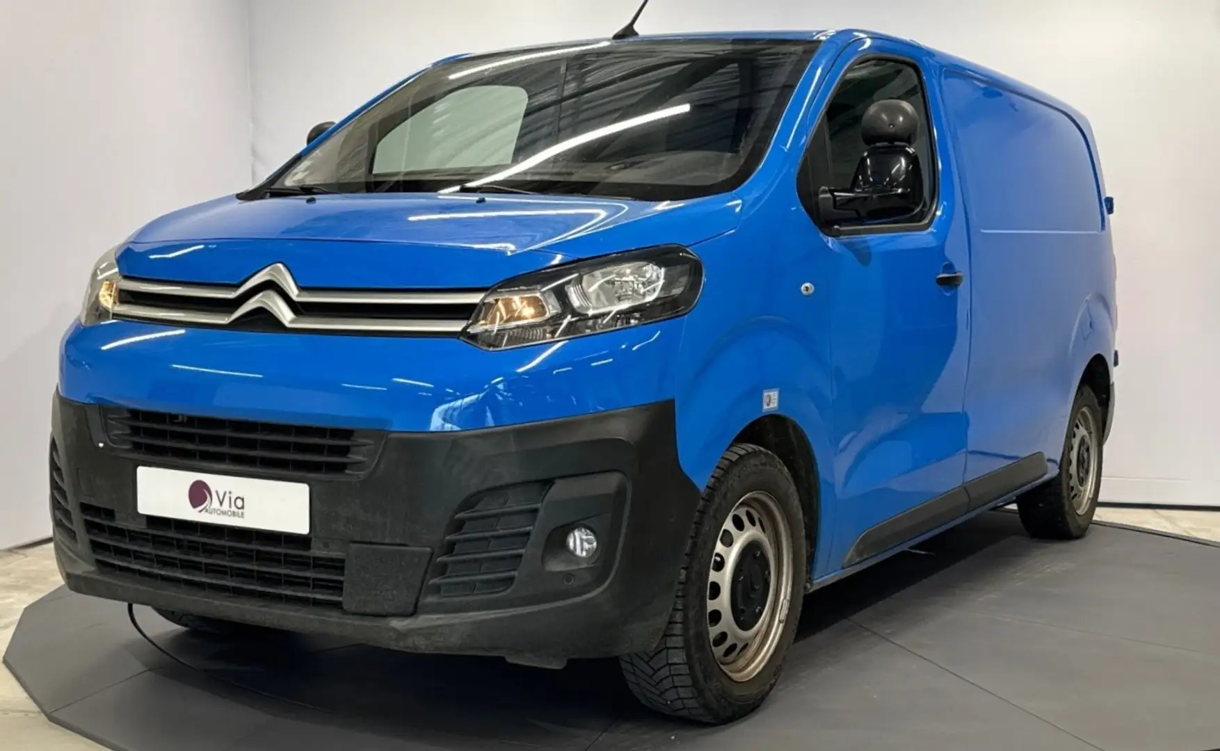 Citroen Jumpy FGN M BLUEHDI 120 BUSINESS ATTELAGE Bleu - 1