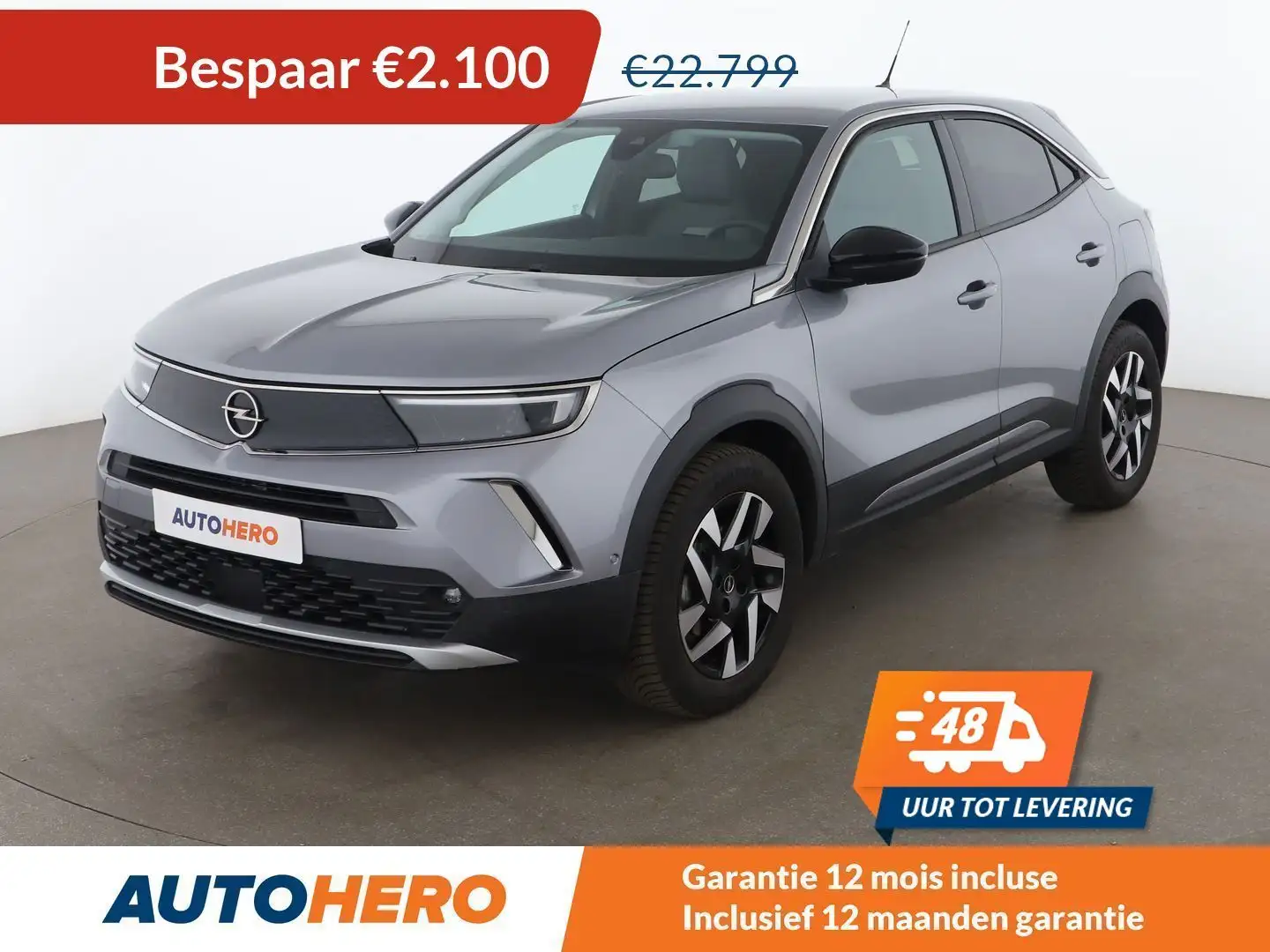Opel Mokka X 1.2 Turbo Elegance Gris - 1