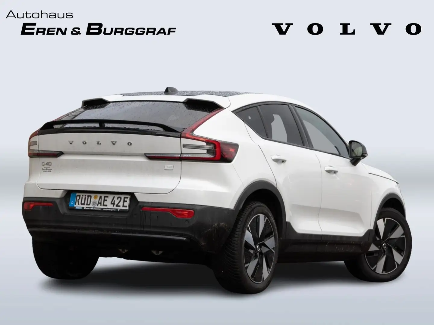 Volvo C40 Ultimate Recharge Pure Electric AWD+20"+0,5% Weiß - 2