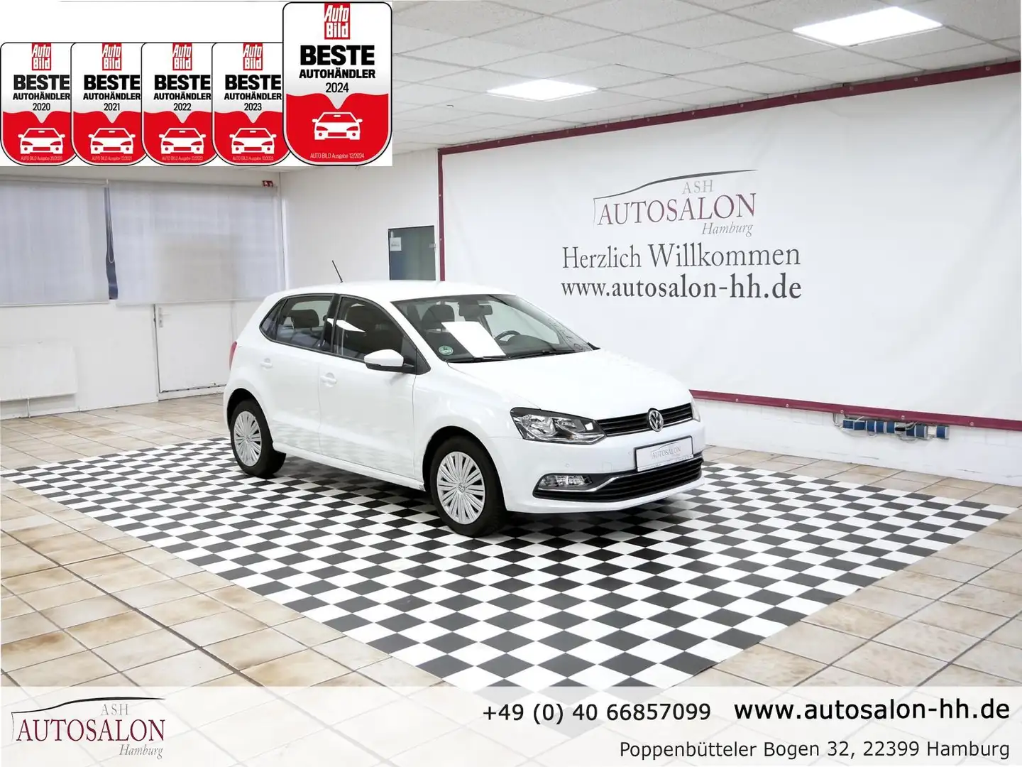 Volkswagen Polo V Comfortli.*2Vorb Rentner*PDC V&H*Servicegepf* Weiß - 1