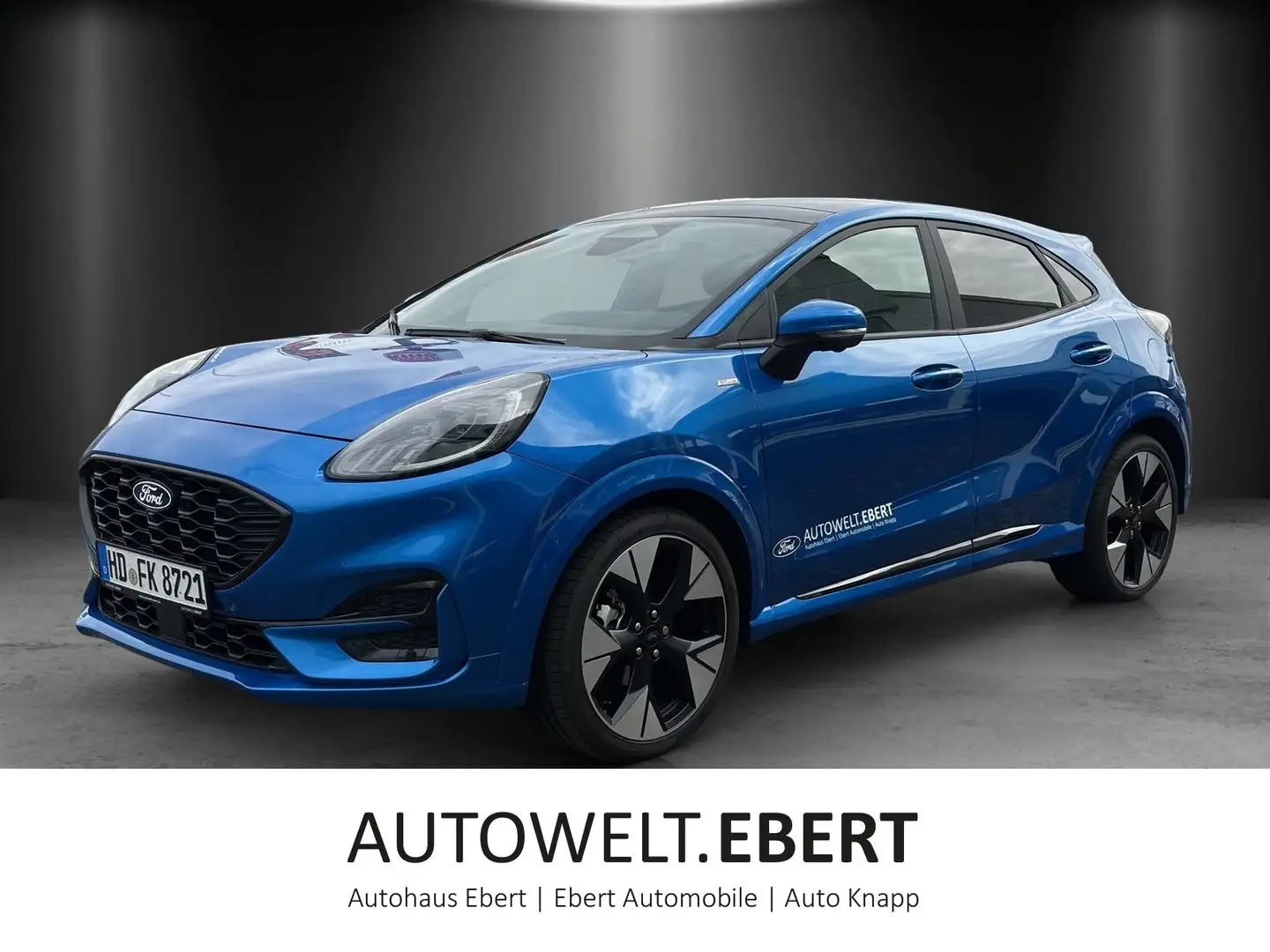 Ford Puma ST-Line X Automatik 155PS Winter P. LM 19Z Blau - 1