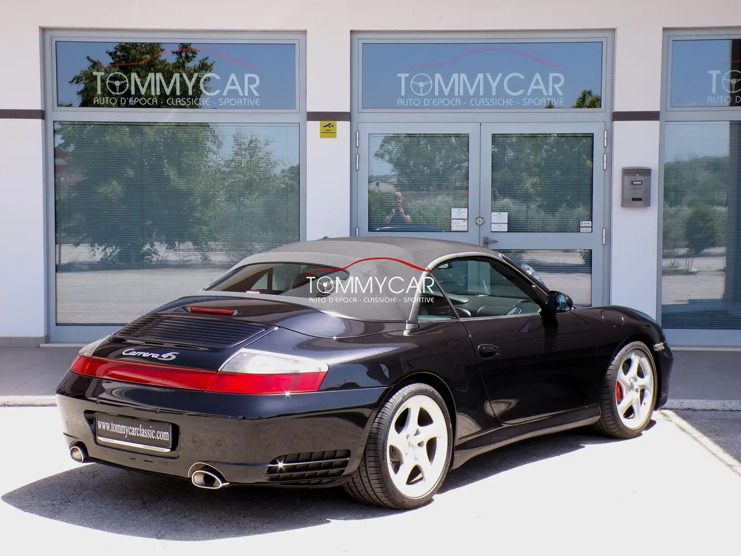 Porsche 996 911 Carrera 4S Cabrio Manuale 84000 km CRS ASI C07 Negro - 2