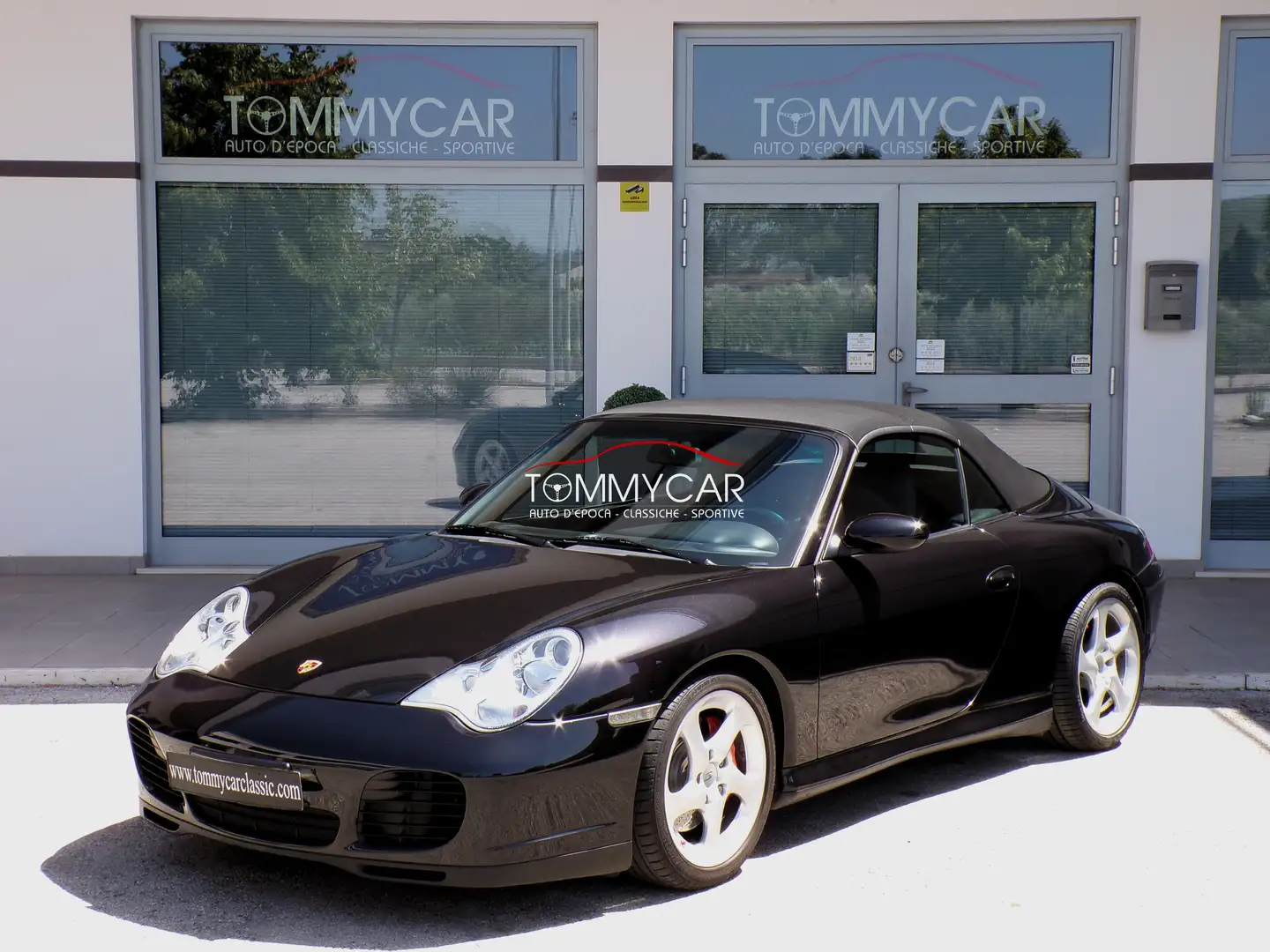 Porsche 996 911 Carrera 4S Cabrio Manuale 84000 km CRS ASI C07 Negro - 1