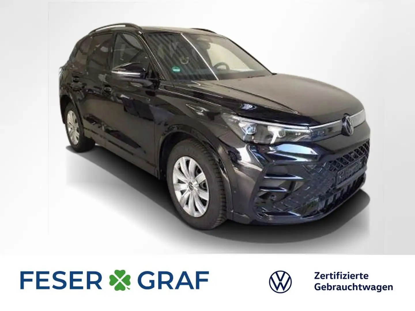 Volkswagen Tiguan R-Line 1.5 eTSI DSG Navi BlackStyle IQ-Drive Schwarz - 1